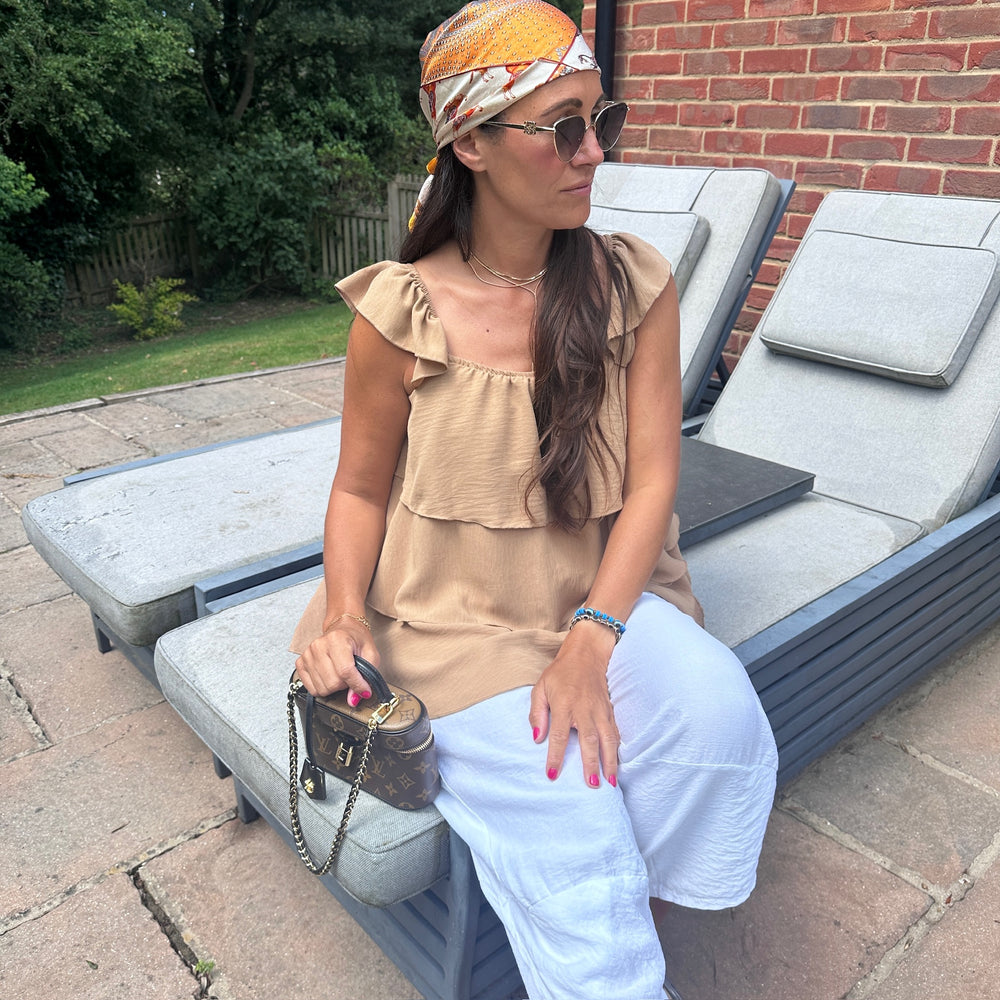 Leo Vest Top