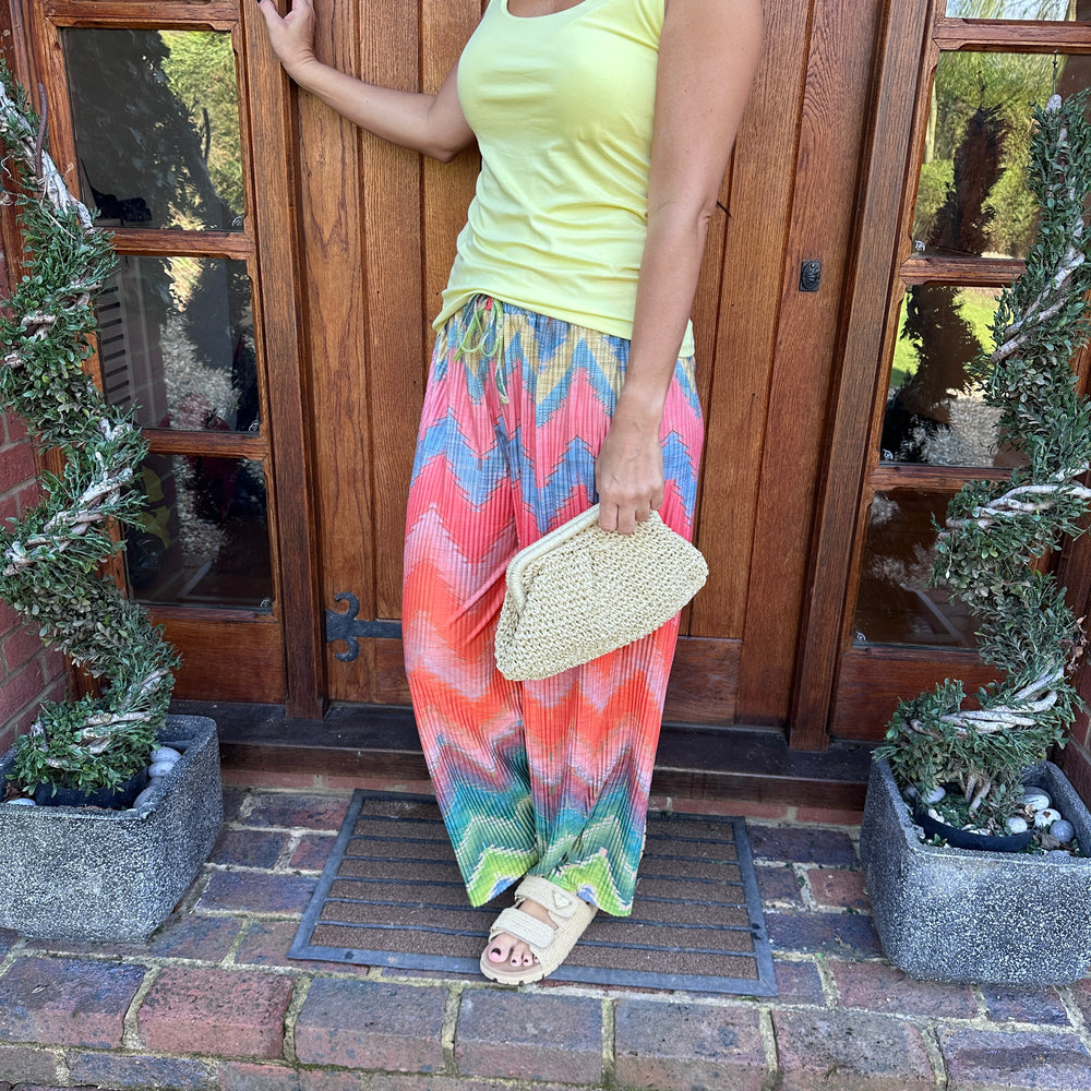 Piper Pleated Trousers - Blush Boutique Essex