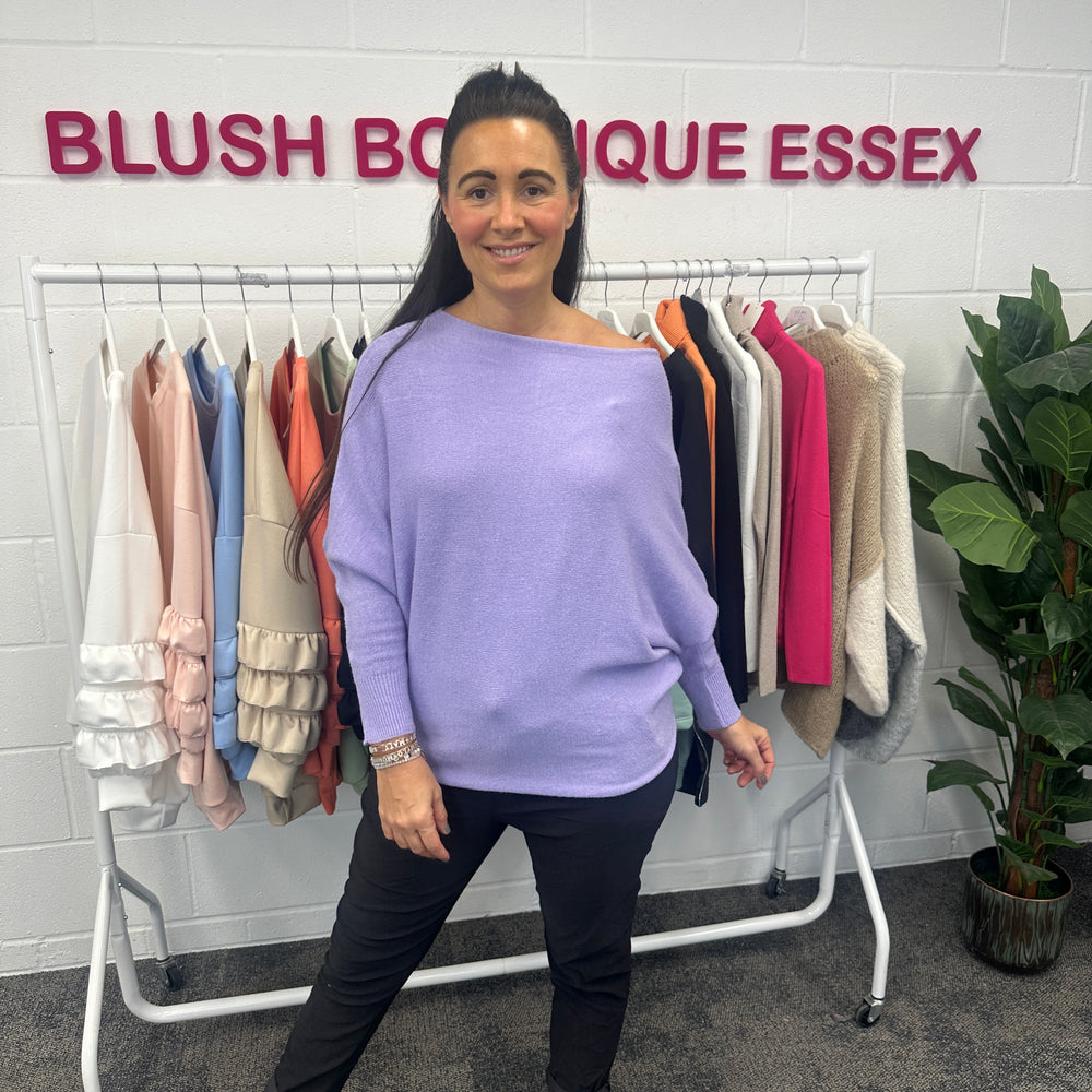 Bree Soft Knit Jumper - Blush Boutique Essex