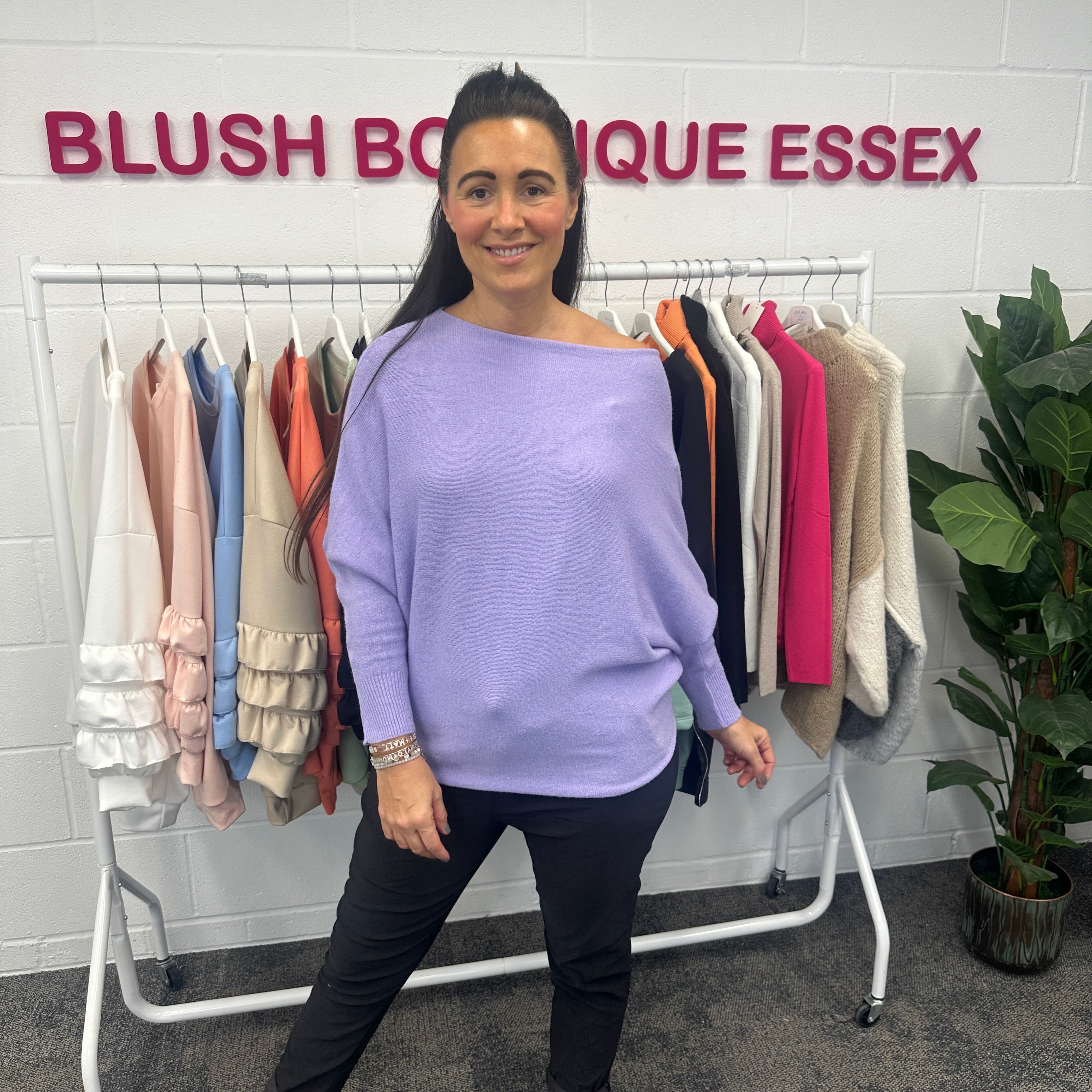 Bree Soft Knit Jumper - Blush Boutique Essex