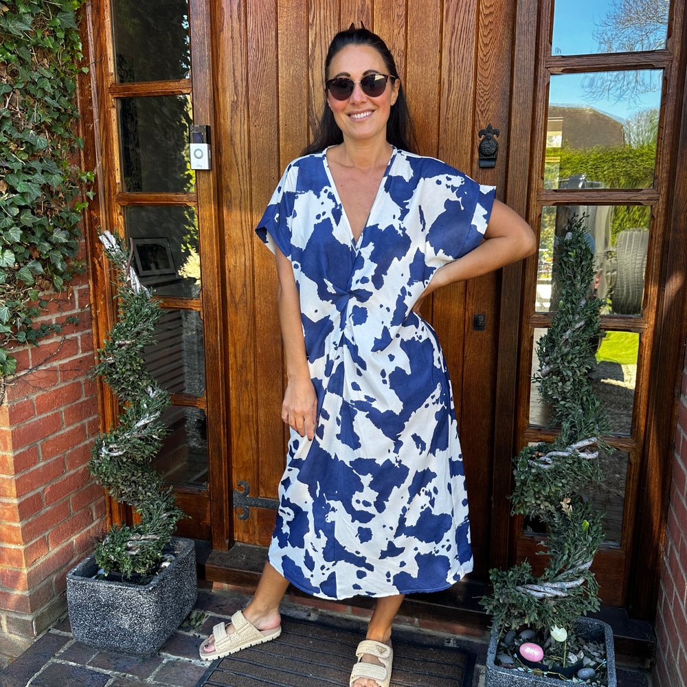 Daisy Knot Dress - Blush Boutique Essex