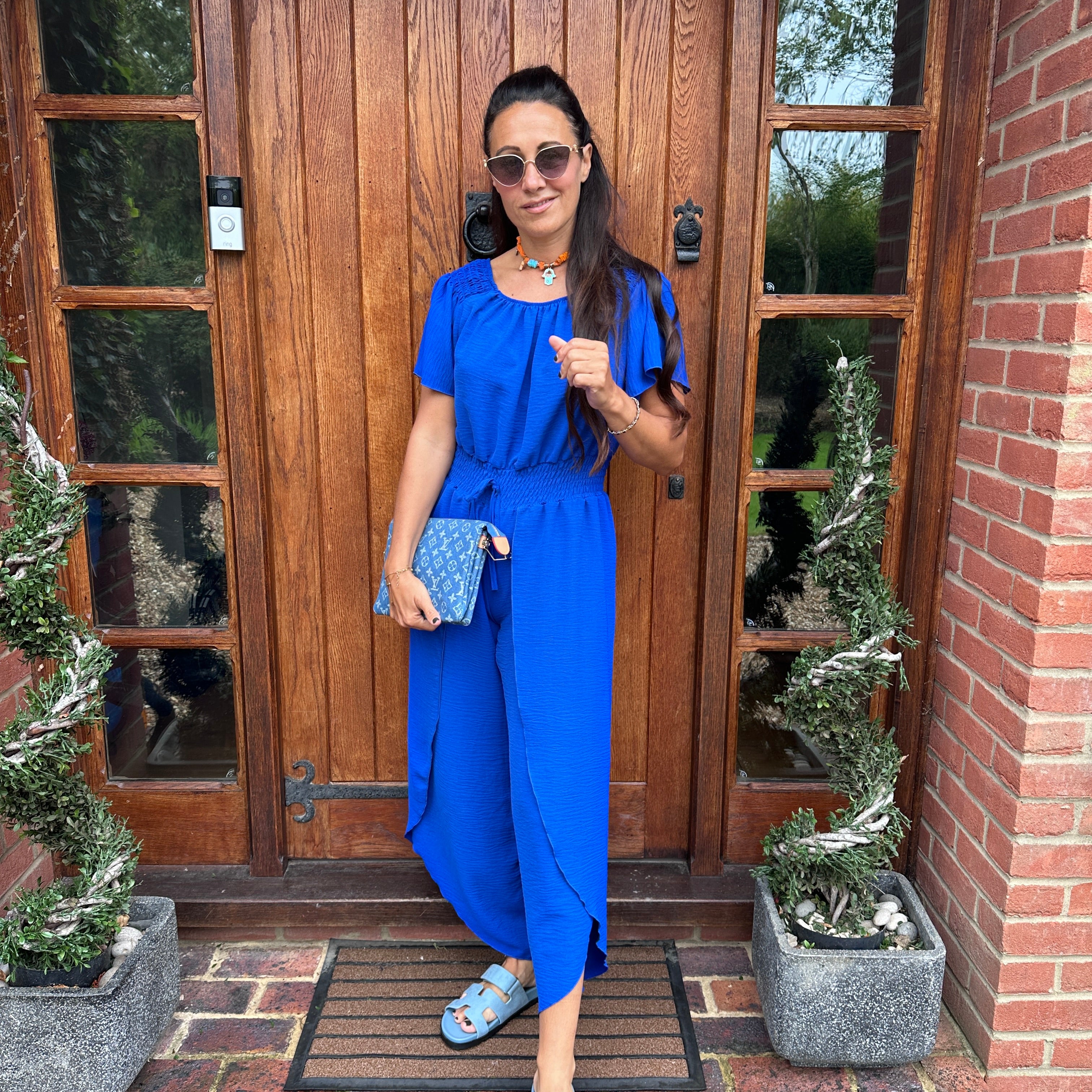 Carmen Jumpsuit - Blush Boutique Essex