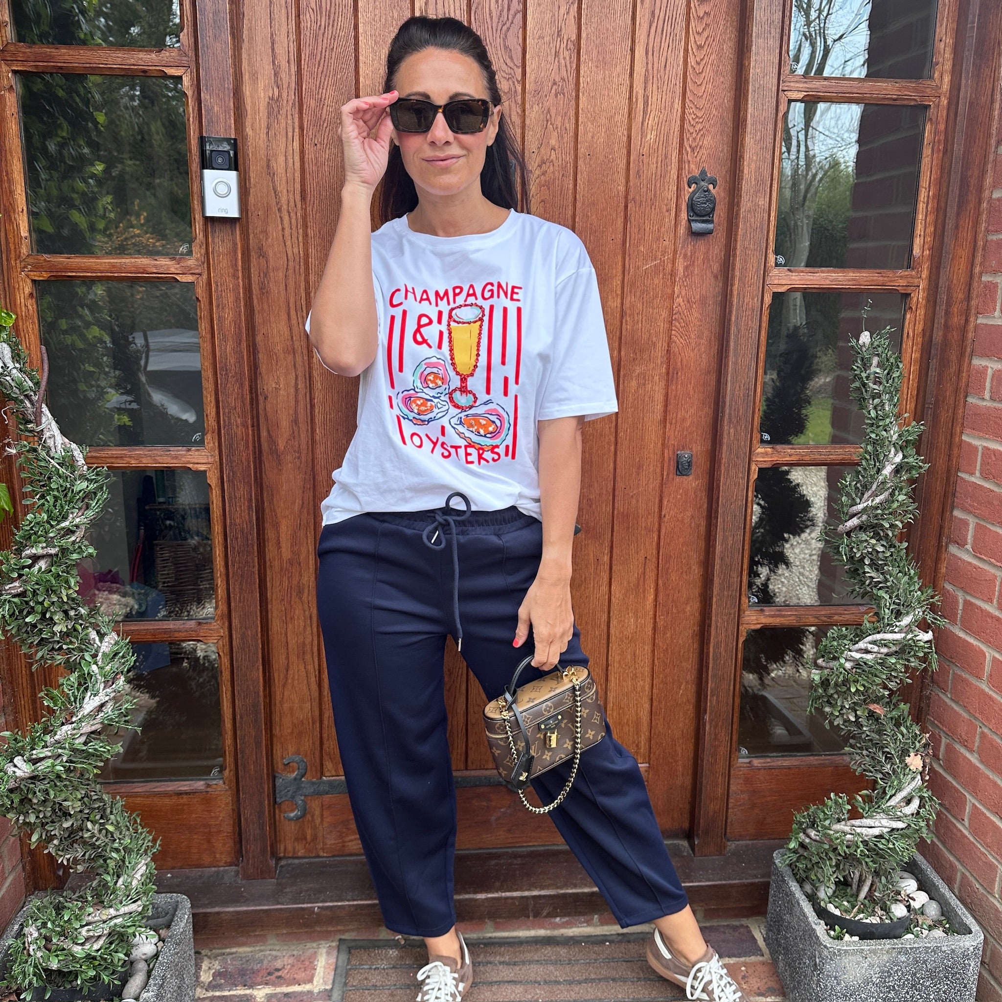Champagne T-shirt - Blush Boutique Essex