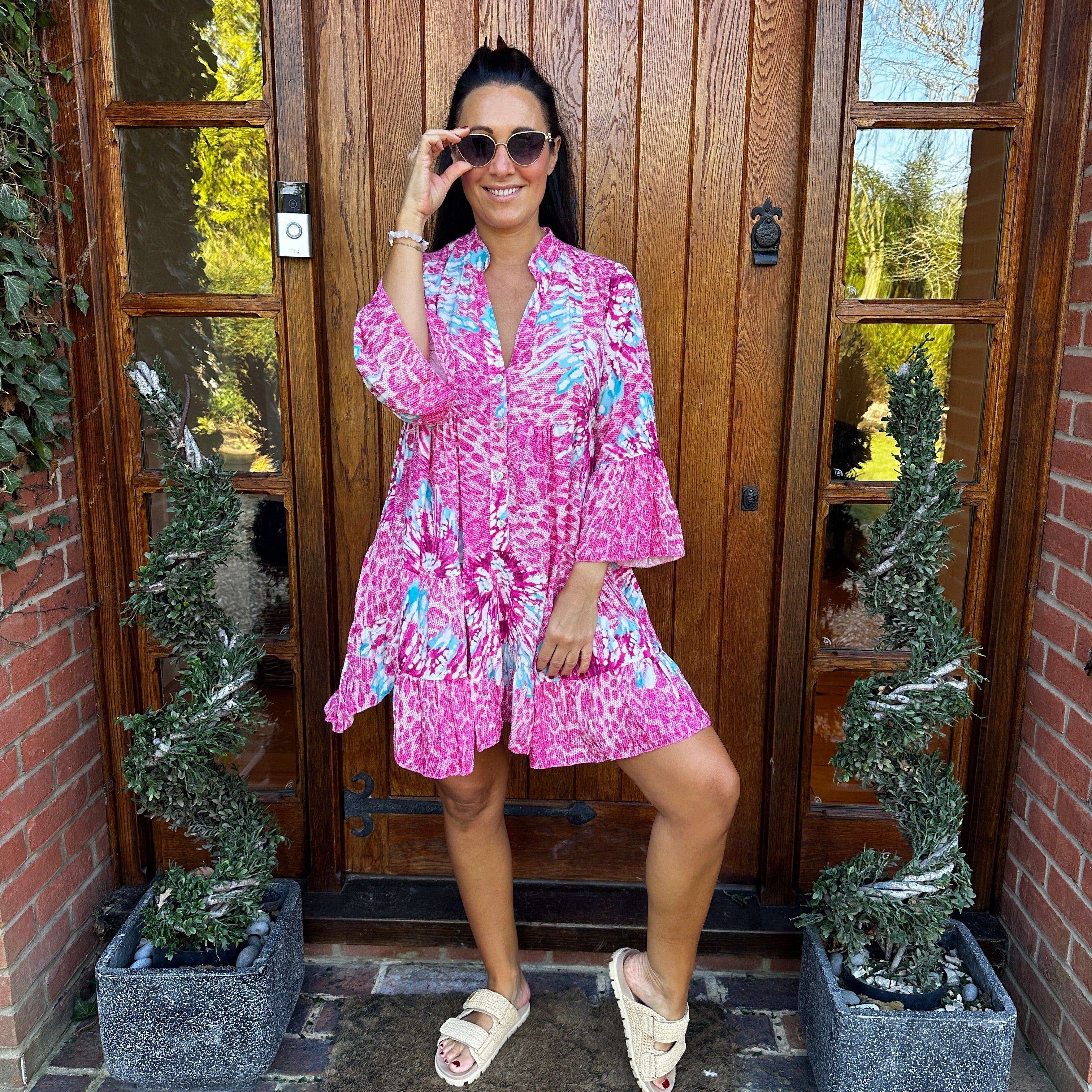 Harper Swing Dress - Blush Boutique Essex