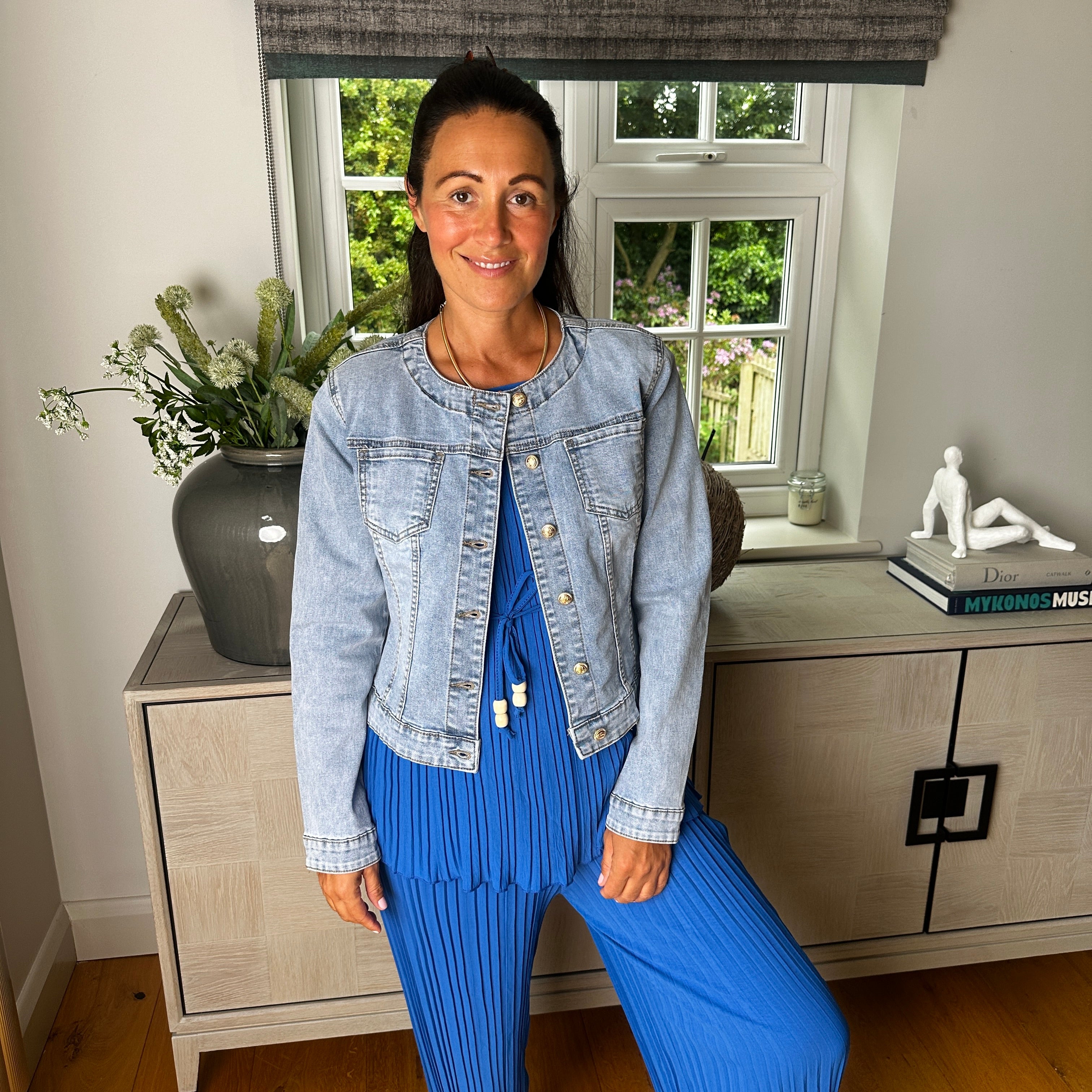 Dee Denim Jacket - Blush Boutique Essex