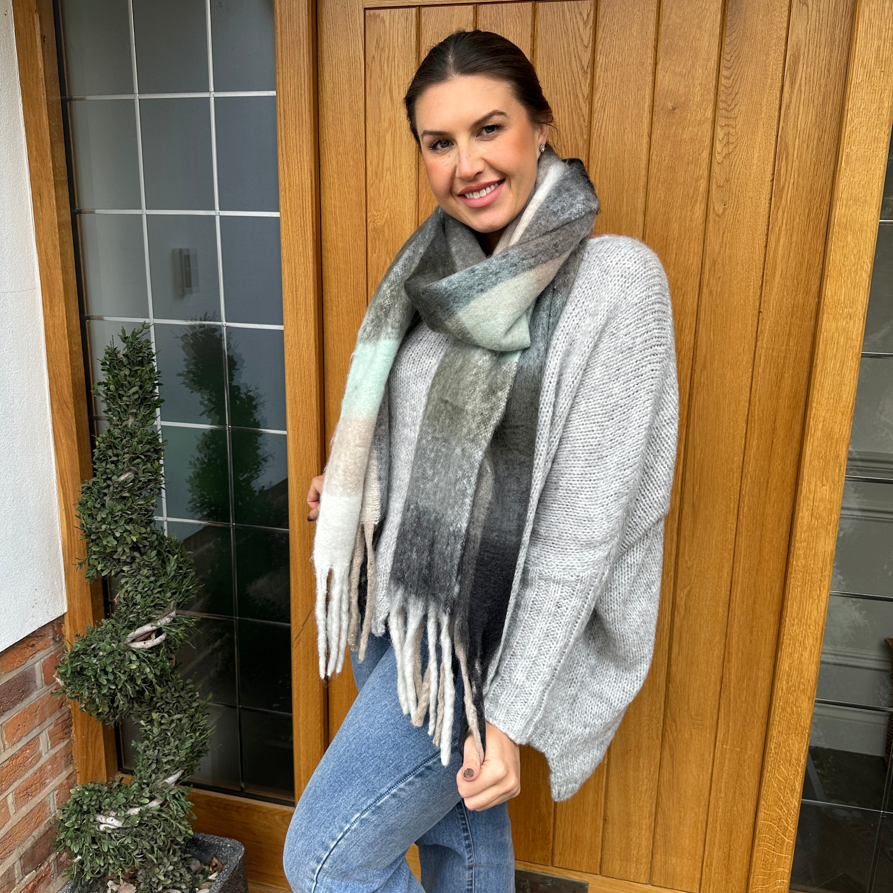 Chunky Scarf/Shawl - Blush Boutique Essex