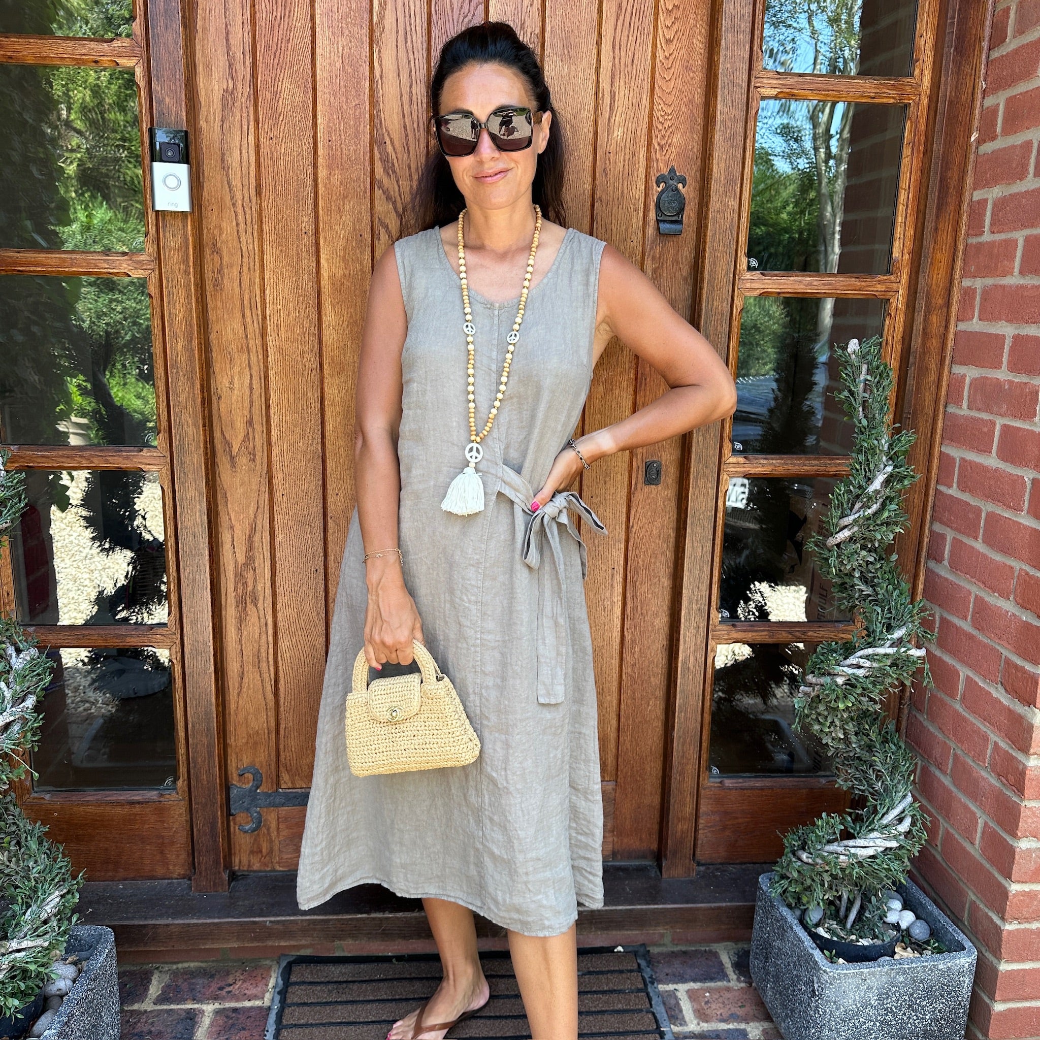 Luca Linen Dress