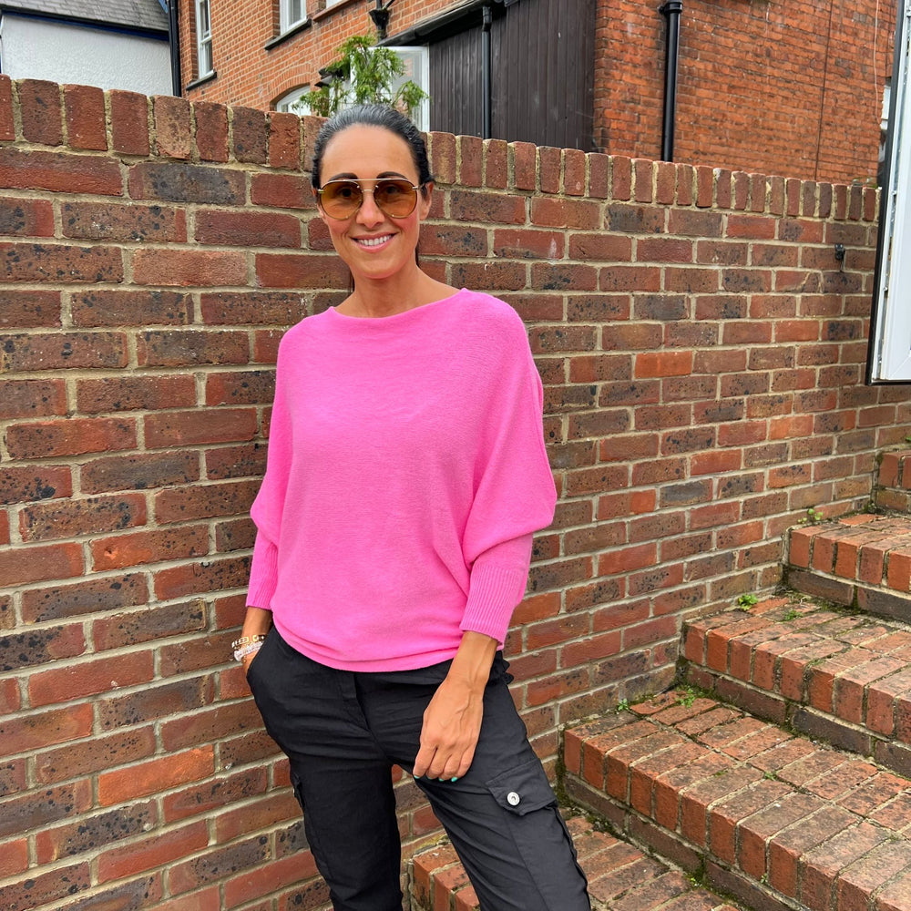 Bree Soft Knit Jumper - Blush Boutique Essex