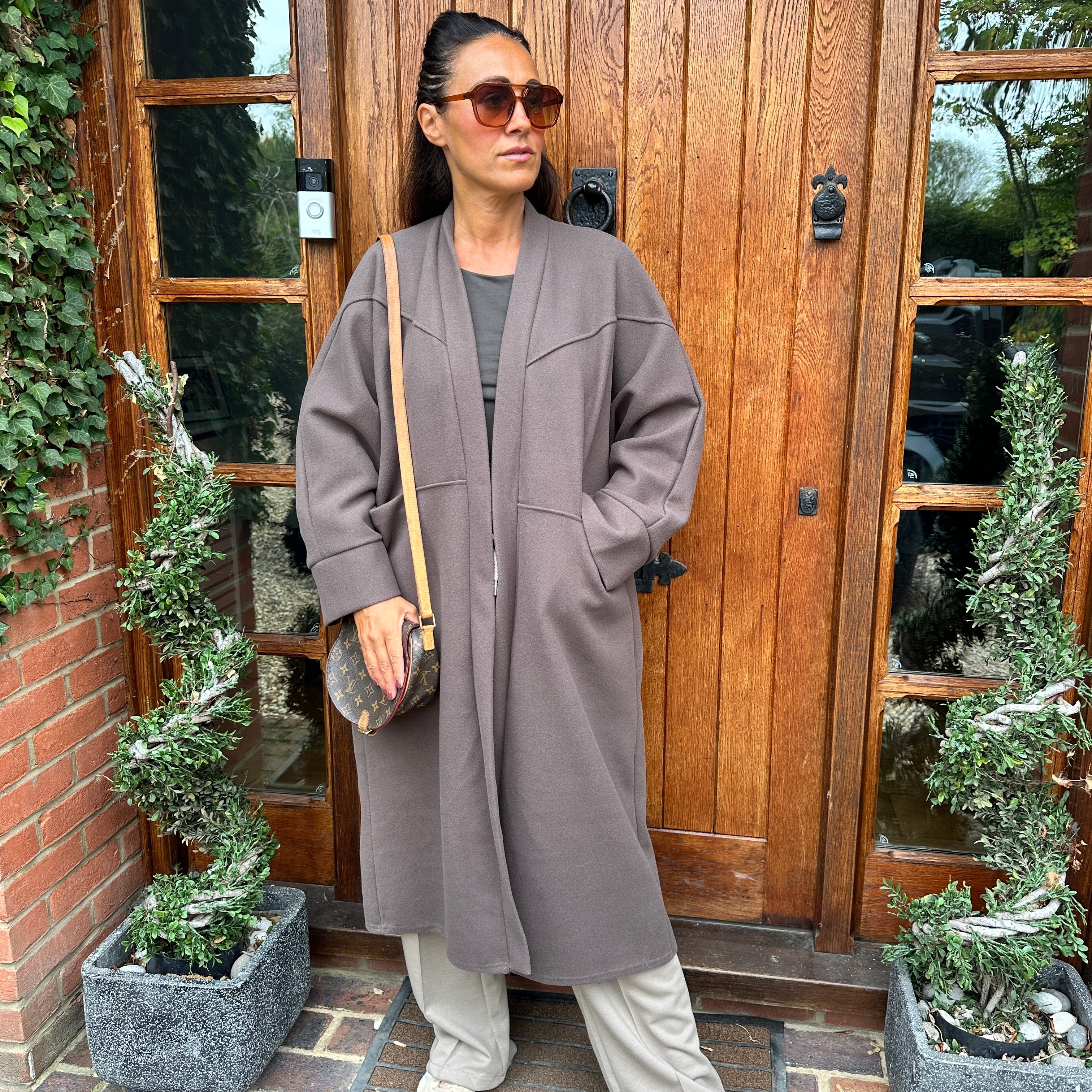 Frank Duster Coat - Blush Boutique Essex