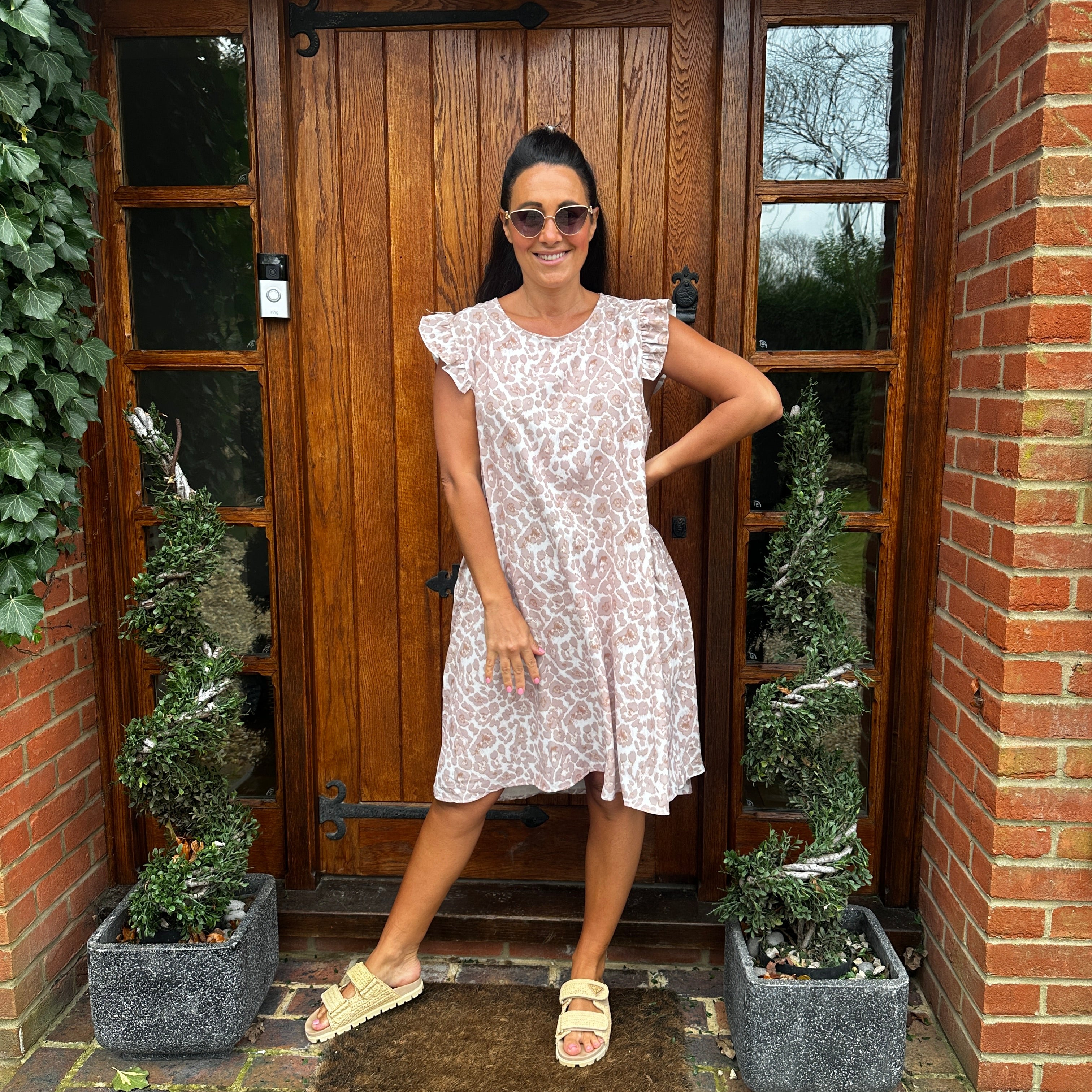 Rudi Leopard Dress - Blush Boutique Essex