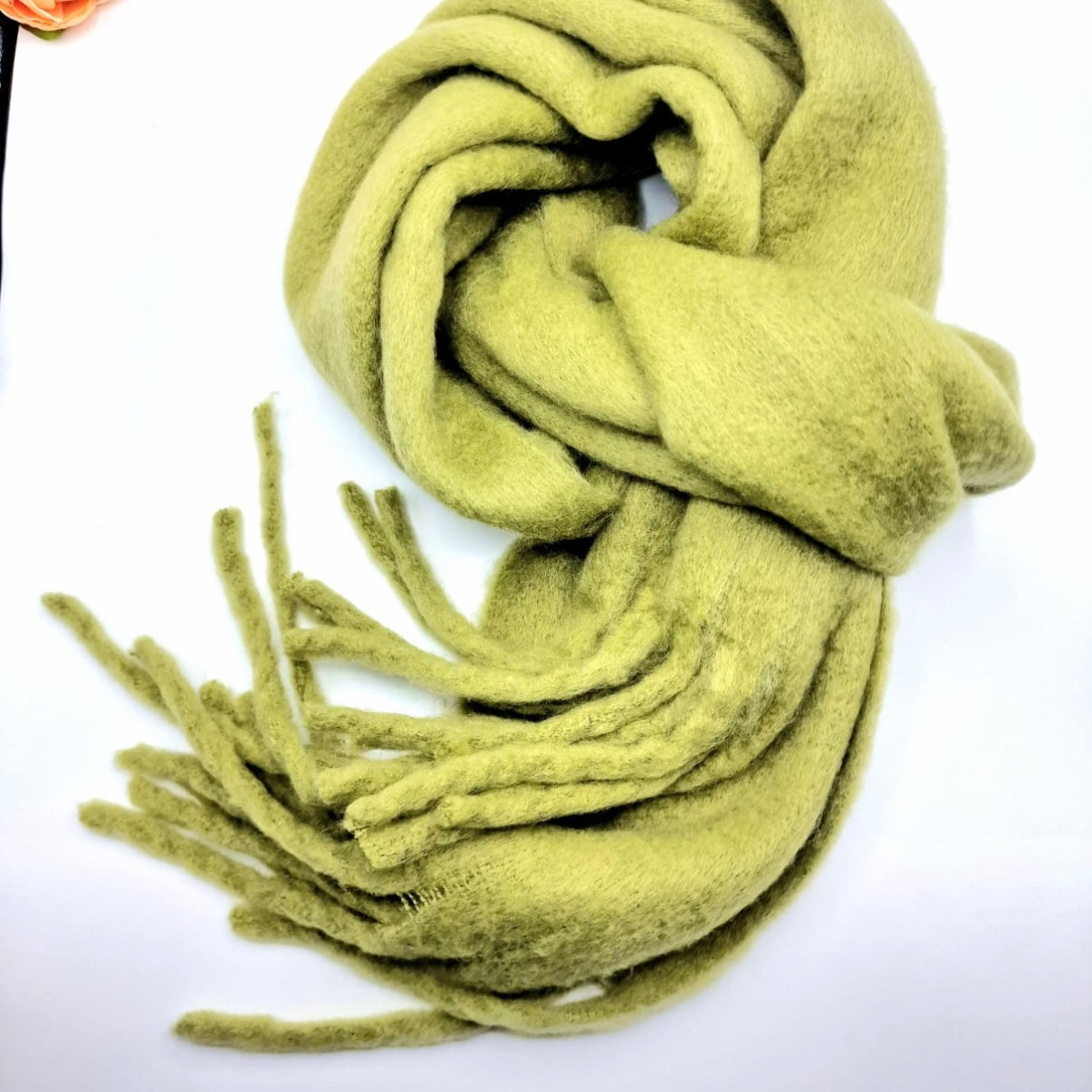 Chunky plain scarf - Blush Boutique Essex