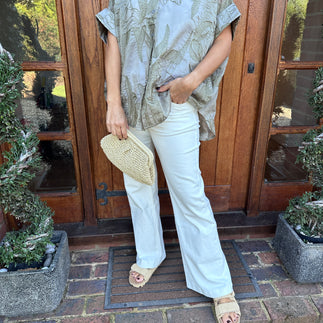 Ziggy Bootleg Jeans - Blush Boutique Essex