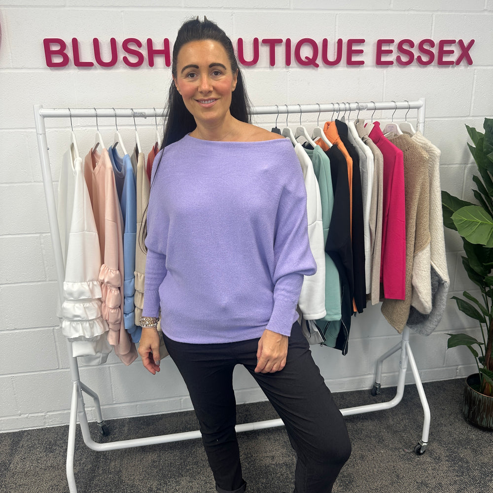 Bree Soft Knit Jumper - Blush Boutique Essex