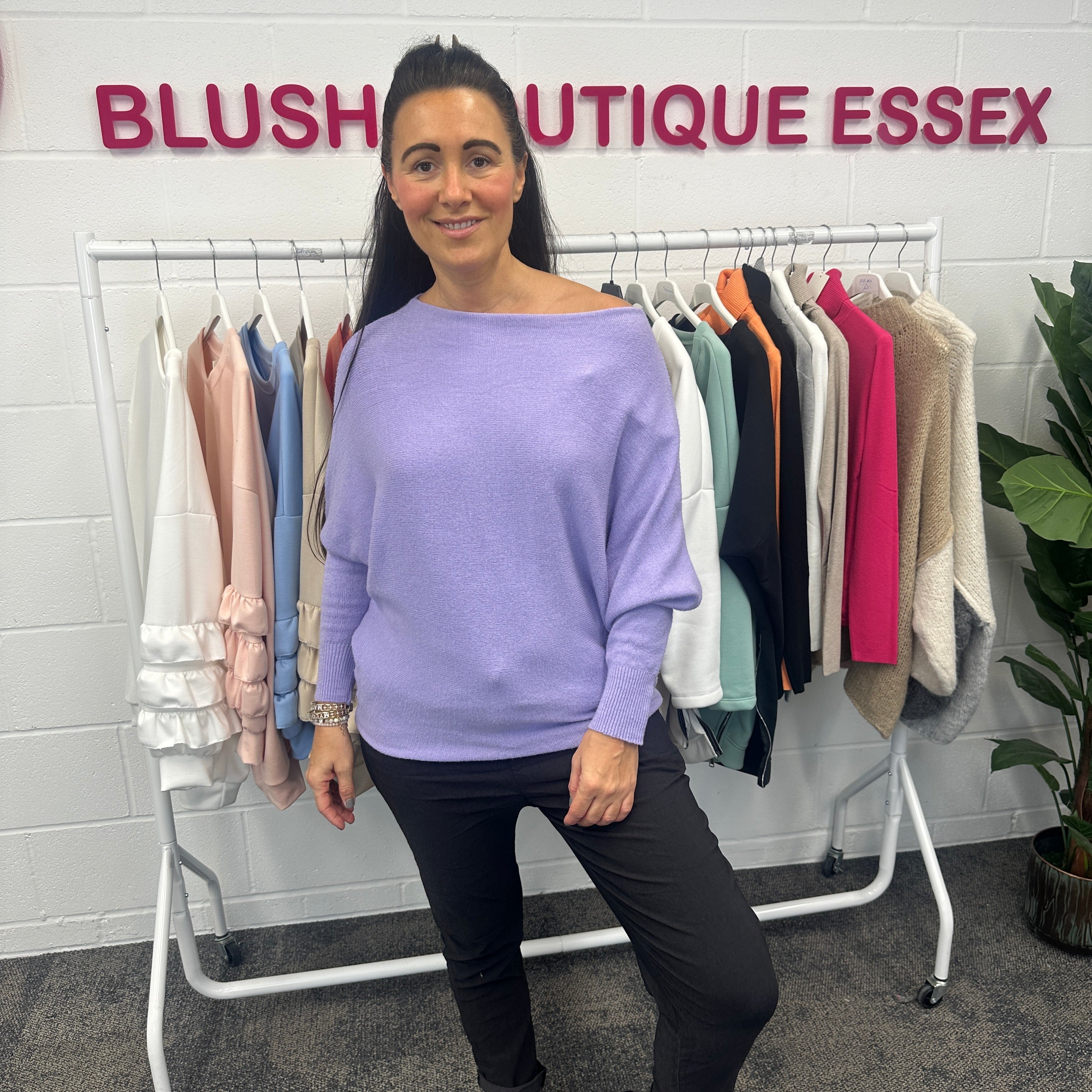 Bree Soft Knit Jumper - Blush Boutique Essex