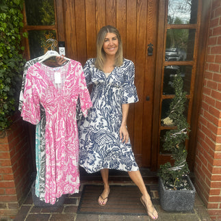 Kourtney Dress - Blush Boutique Essex