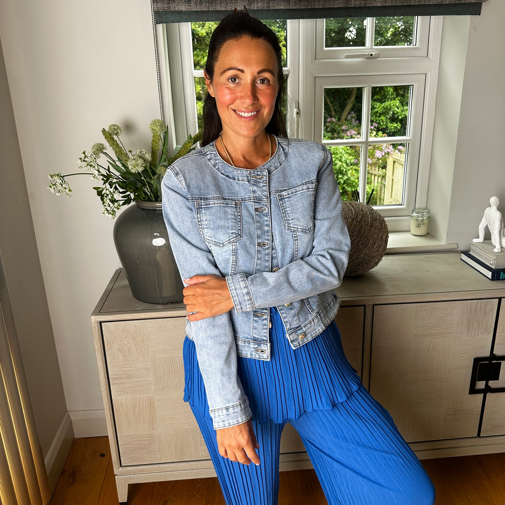 Dee Denim Jacket - Blush Boutique Essex