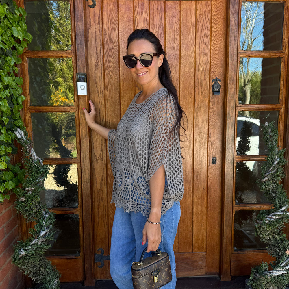 Owen Crochet Top - Blush Boutique Essex