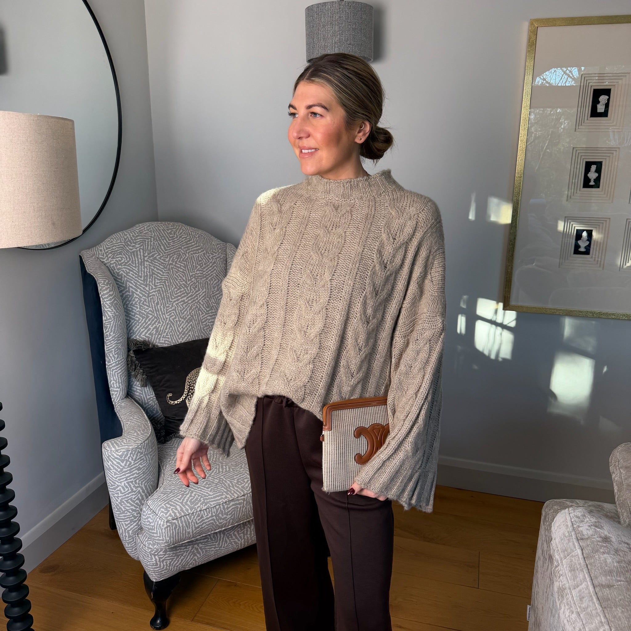 Bonnie Cable Knit Jumper