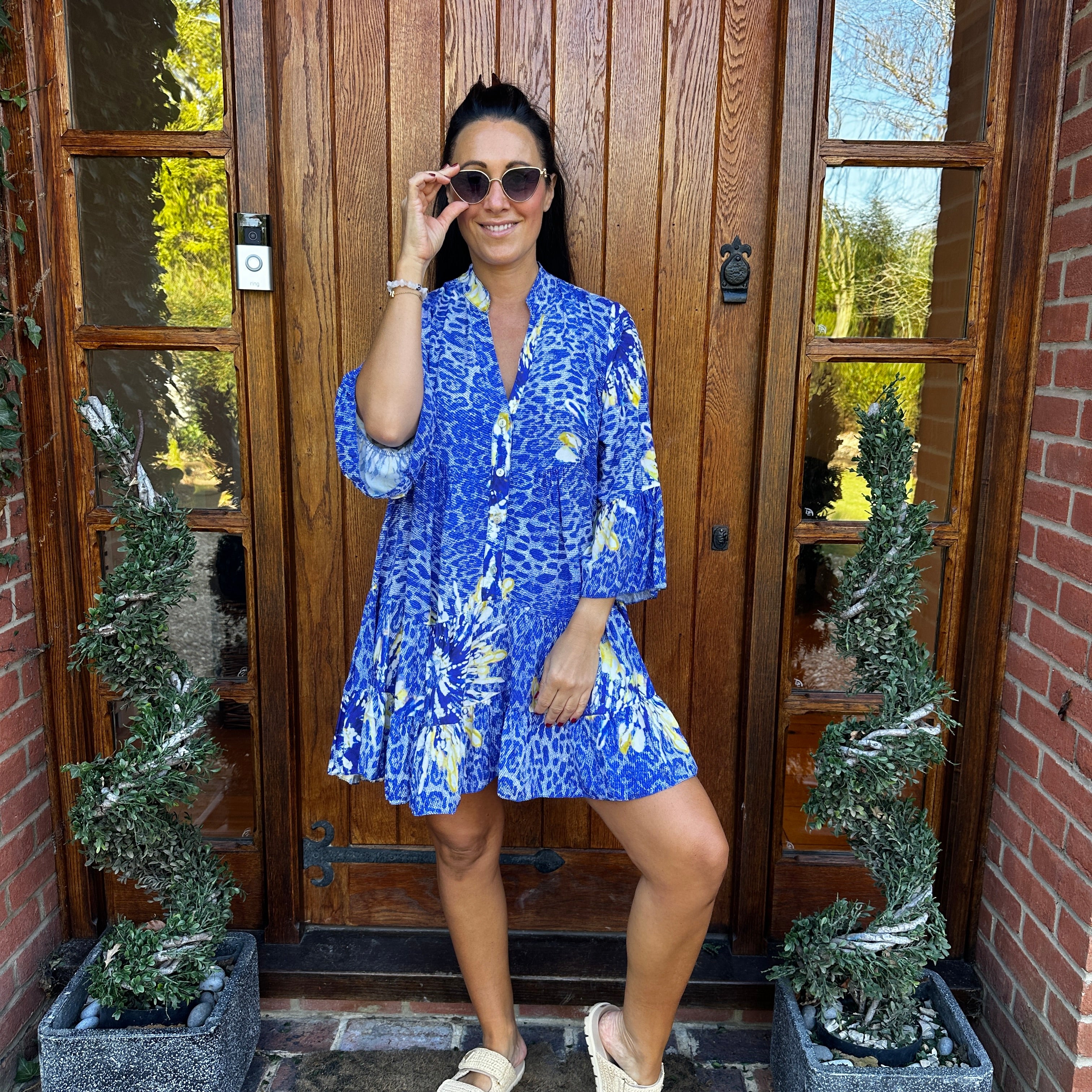 Harper Swing Dress - Blush Boutique Essex