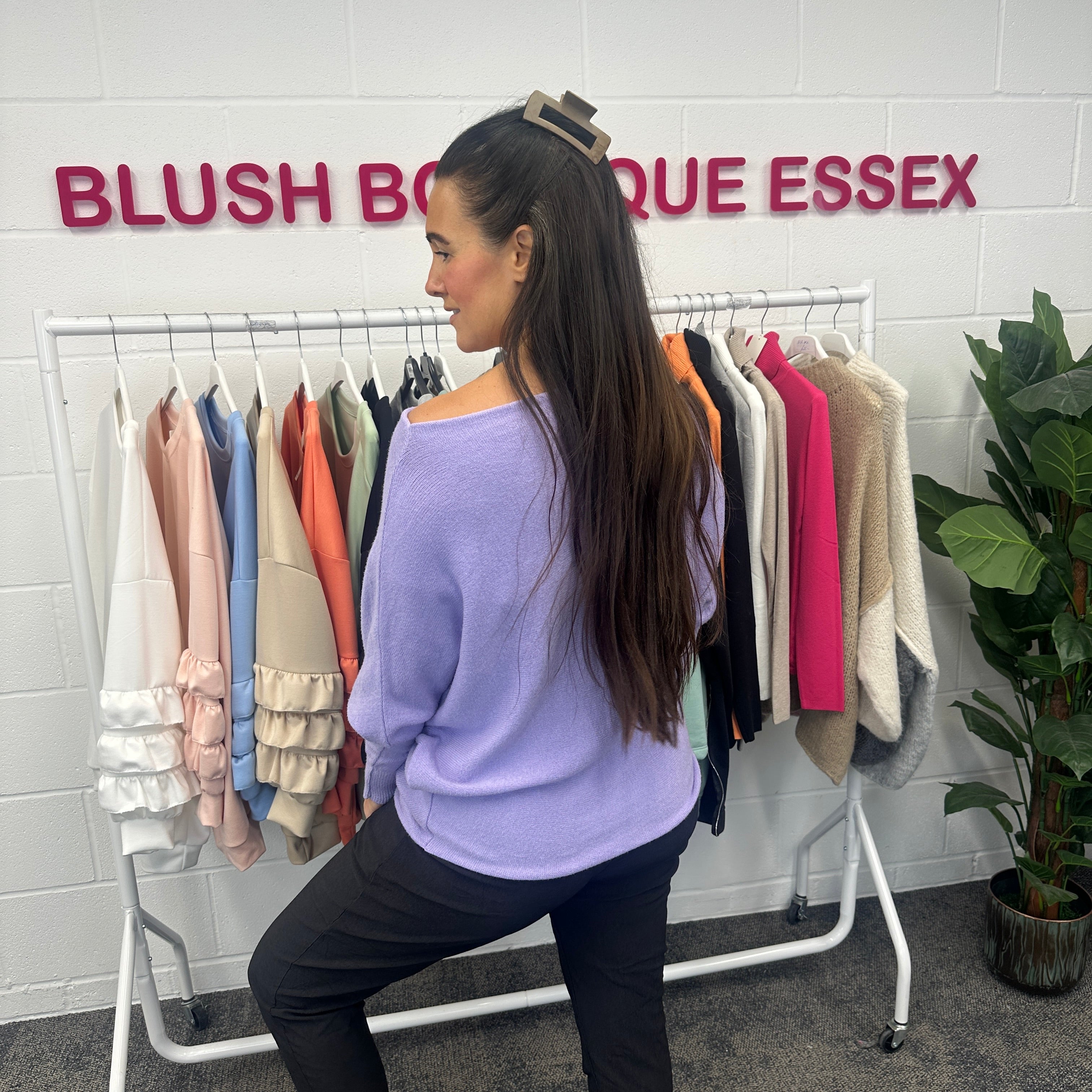 Bree Soft Knit Jumper - Blush Boutique Essex