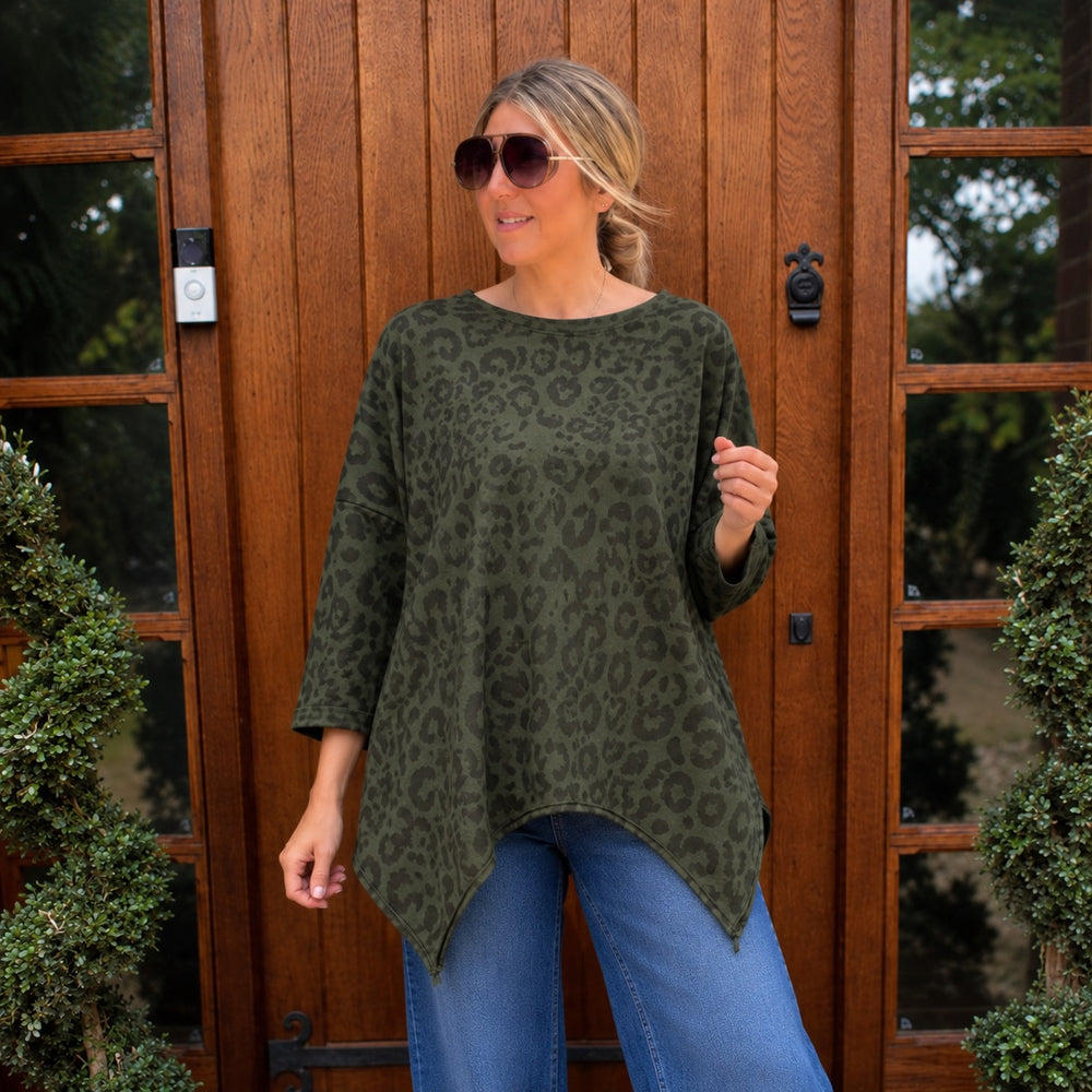 Brogan Leopard Top