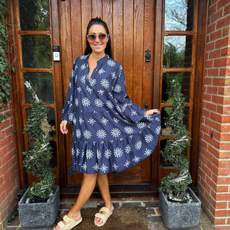 Delilah Swing Dress - Blush Boutique Essex