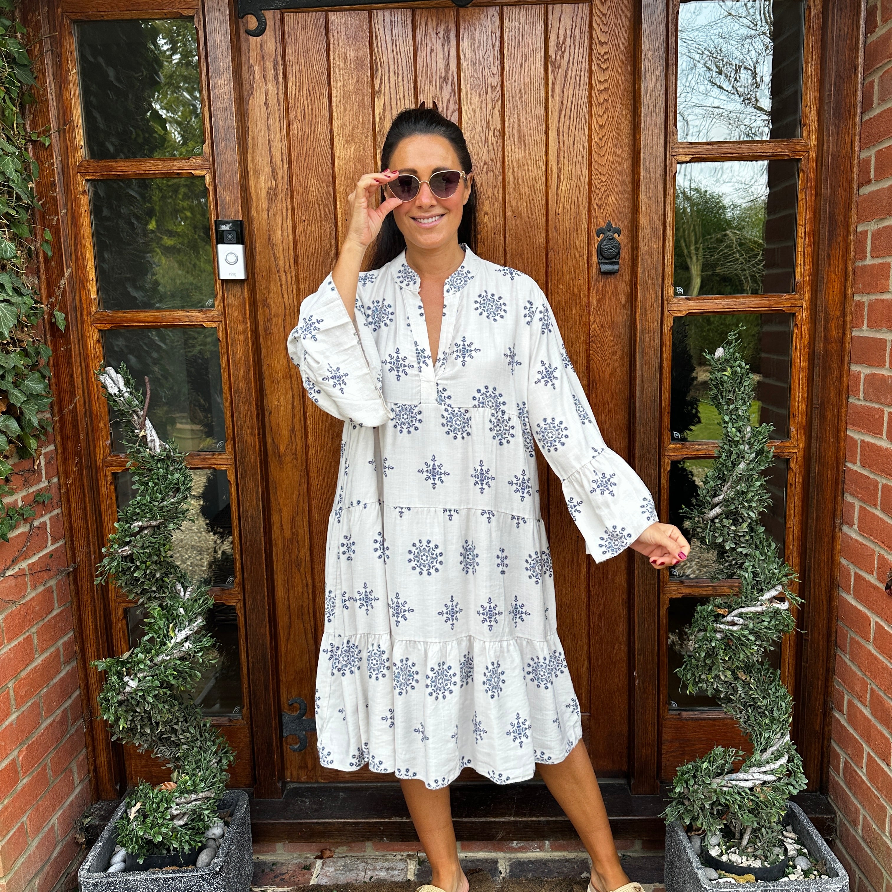 Delilah Swing Dress - Blush Boutique Essex