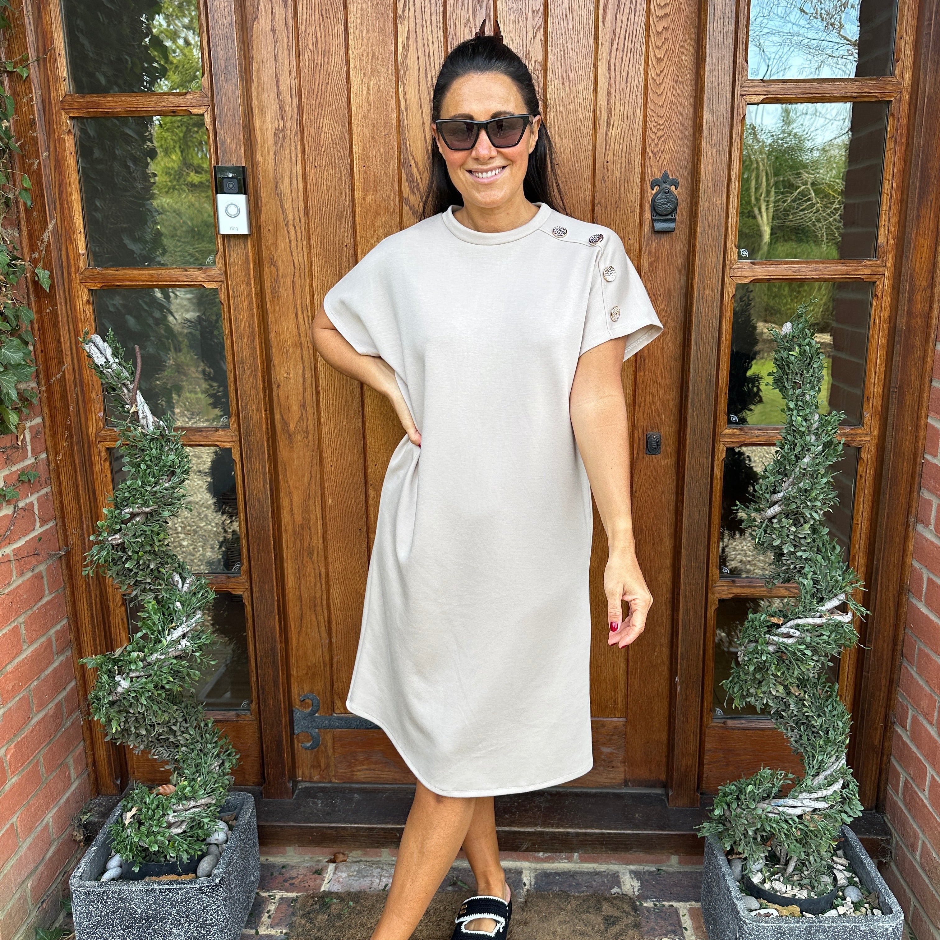 Heidi Belt Dress - Blush Boutique Essex