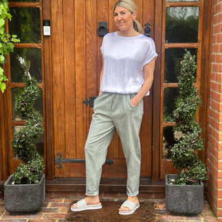 Brogan Cargo Trousers - Blush Boutique Essex