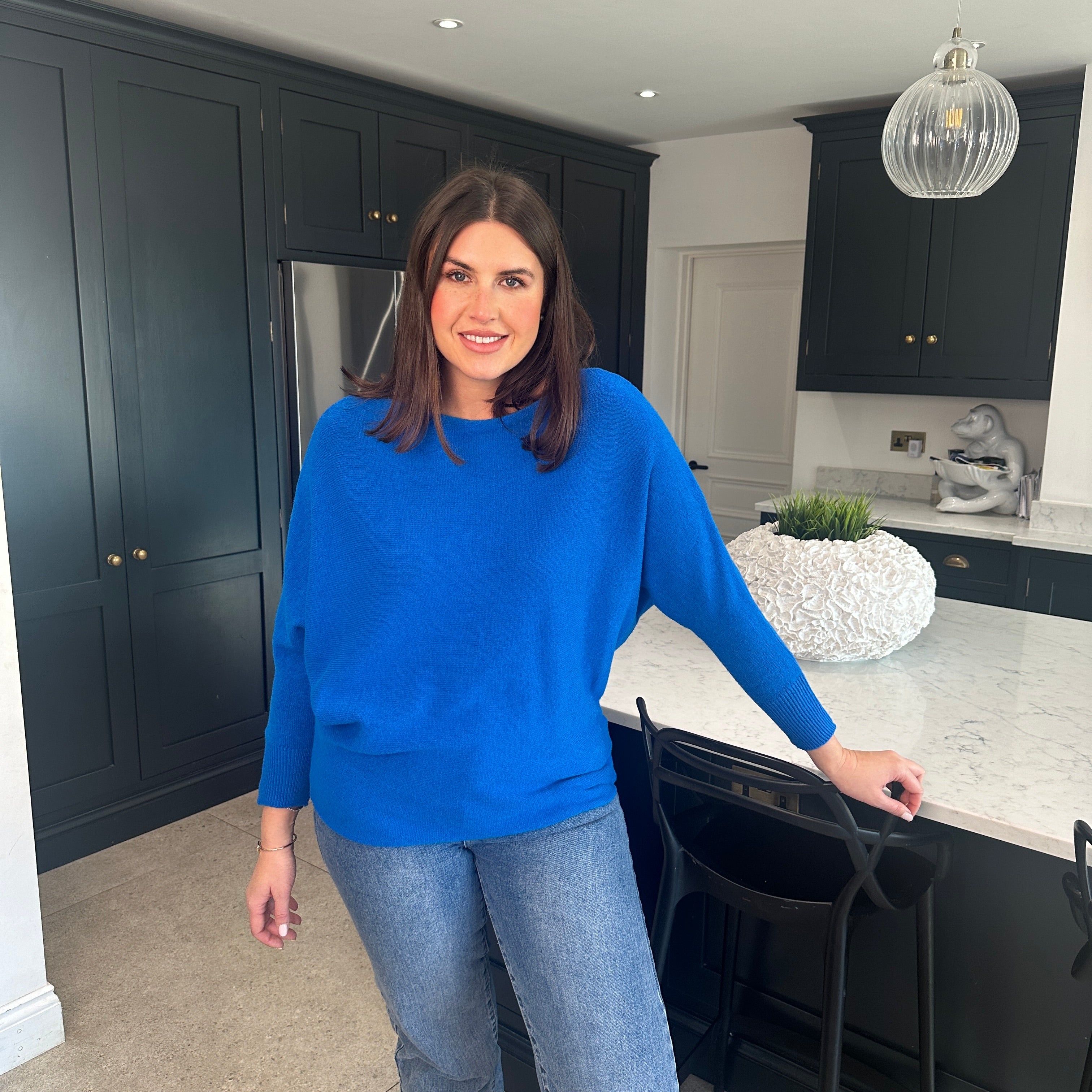Bree Soft Knit Jumper - Blush Boutique Essex