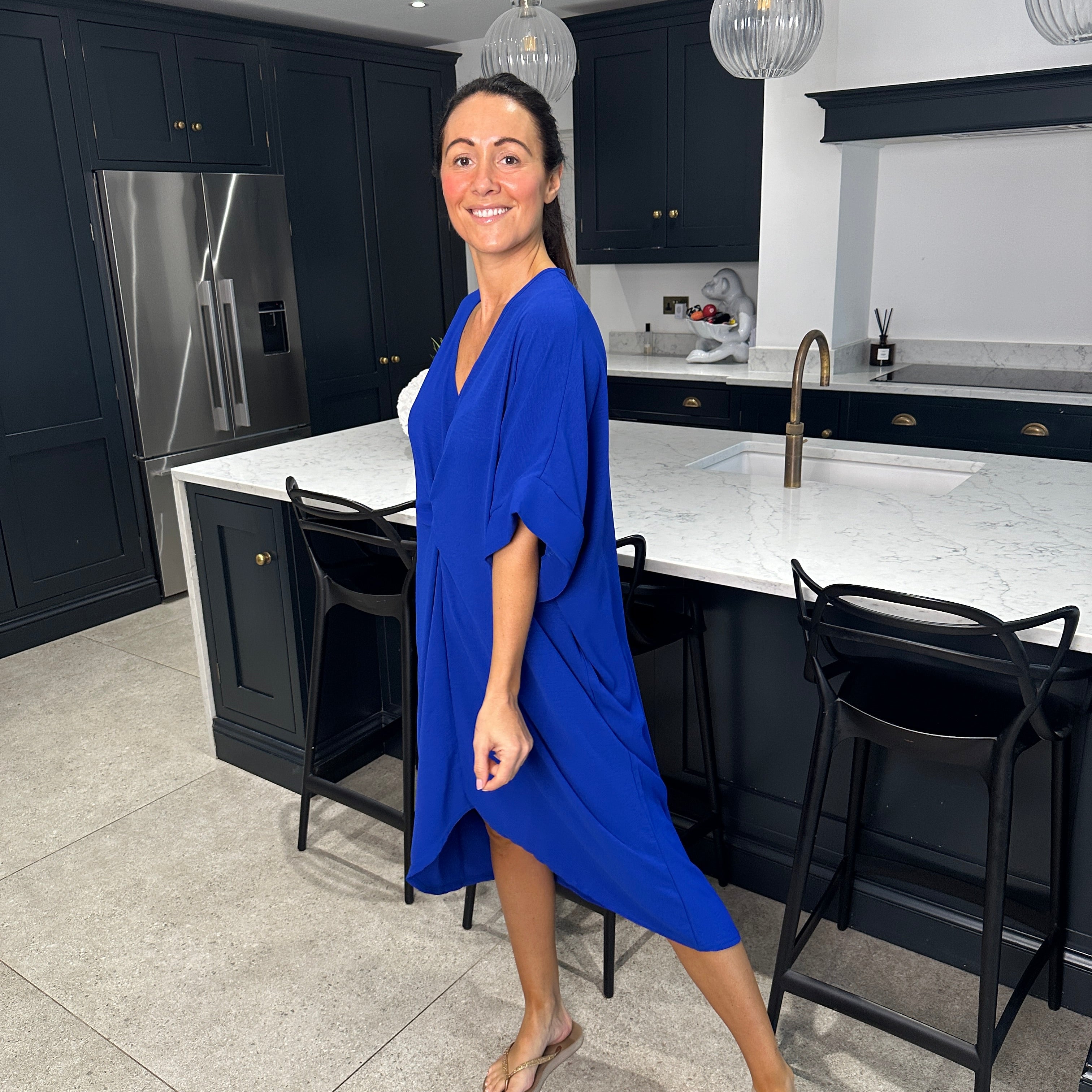 Tiffany Knot Dress - Blush Boutique Essex