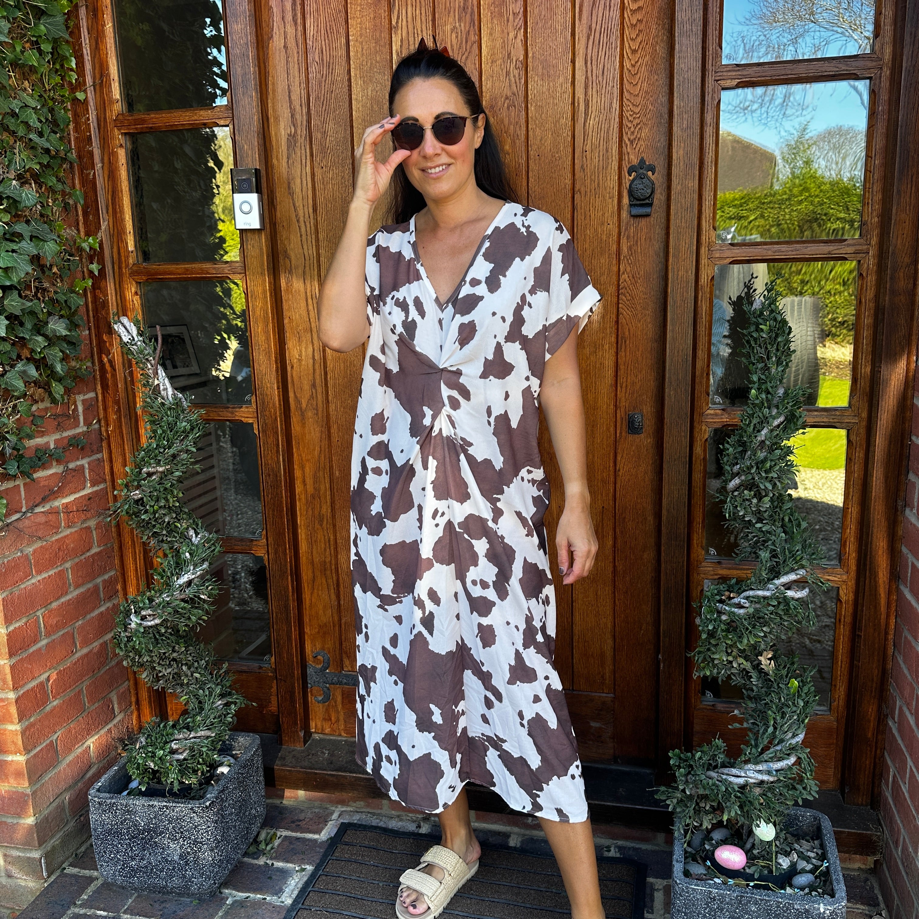 Daisy Knot Dress - Blush Boutique Essex
