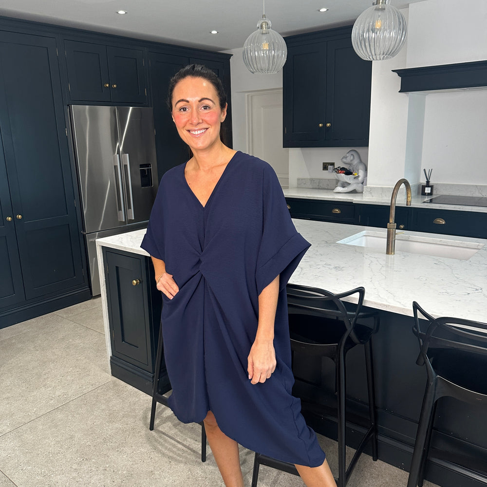 Tiffany Knot Dress - Blush Boutique Essex