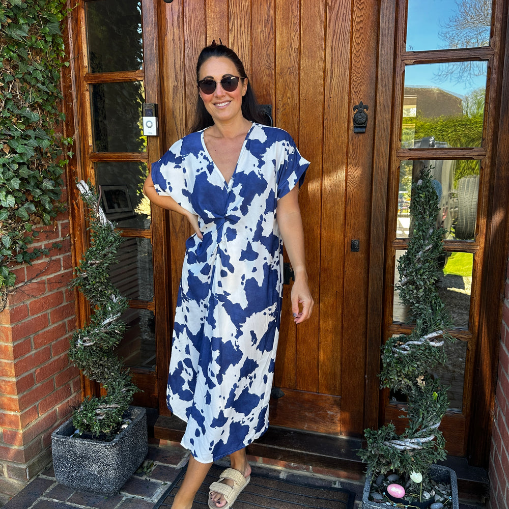 Daisy Knot Dress - Blush Boutique Essex