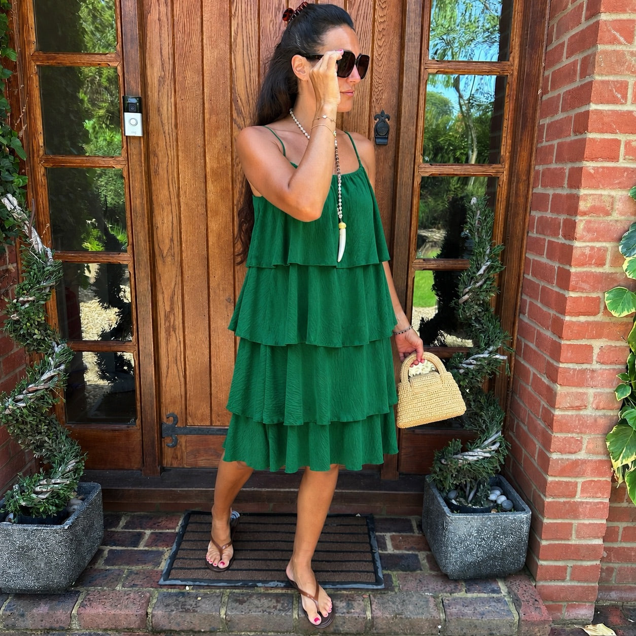 Stevie ruffle dress