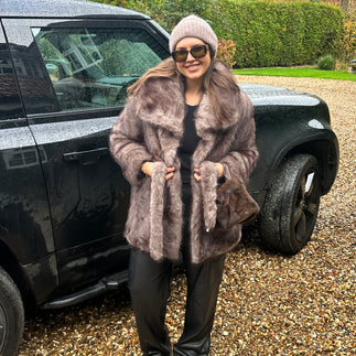 Toni Faux Fur - Blush Boutique Essex
