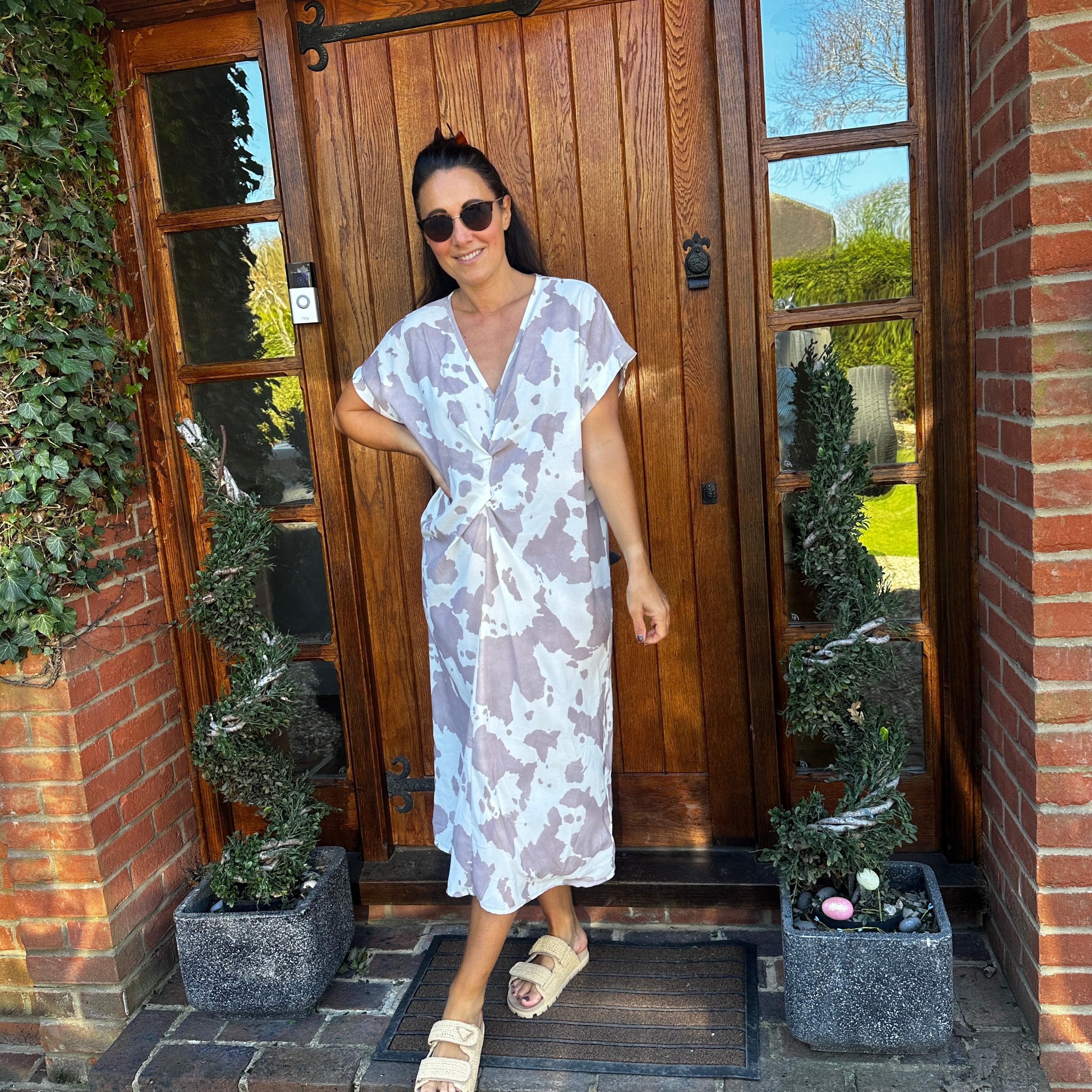 Daisy Knot Dress - Blush Boutique Essex