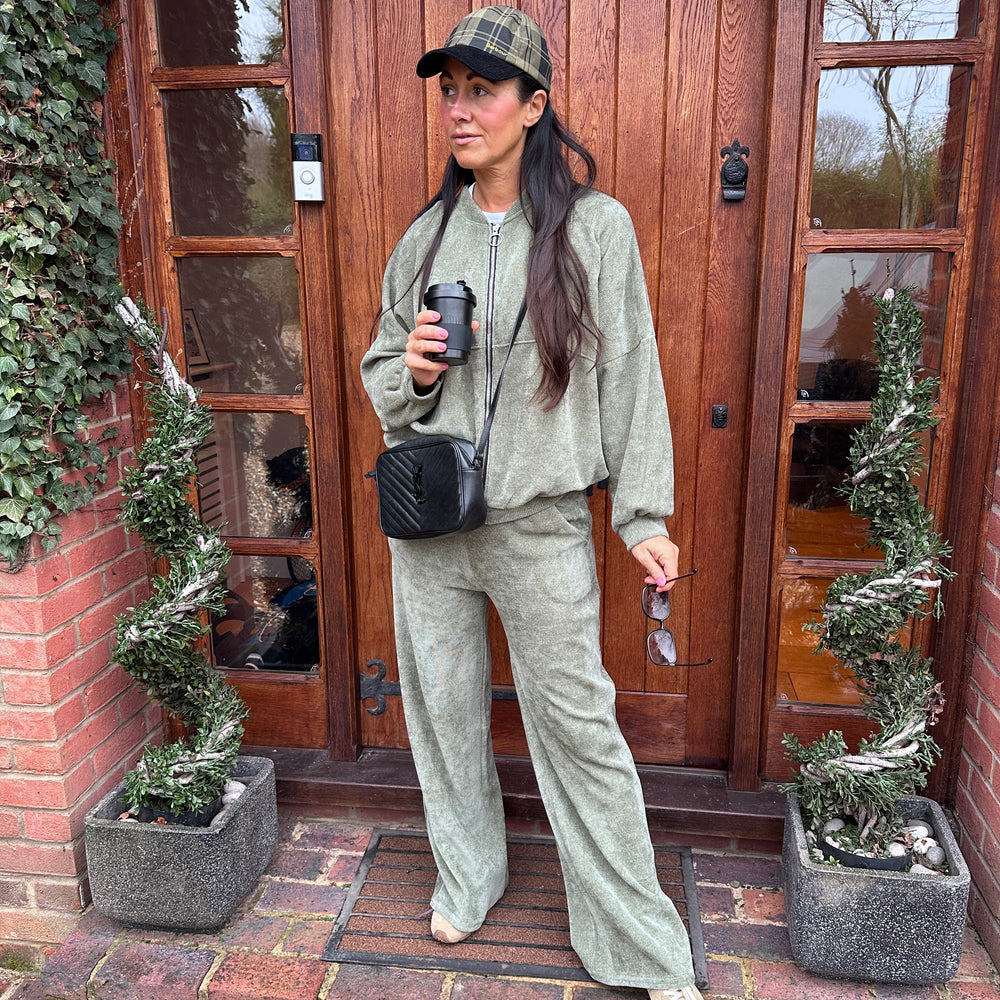 Tia Velour Co Ord - Blush Boutique Essex
