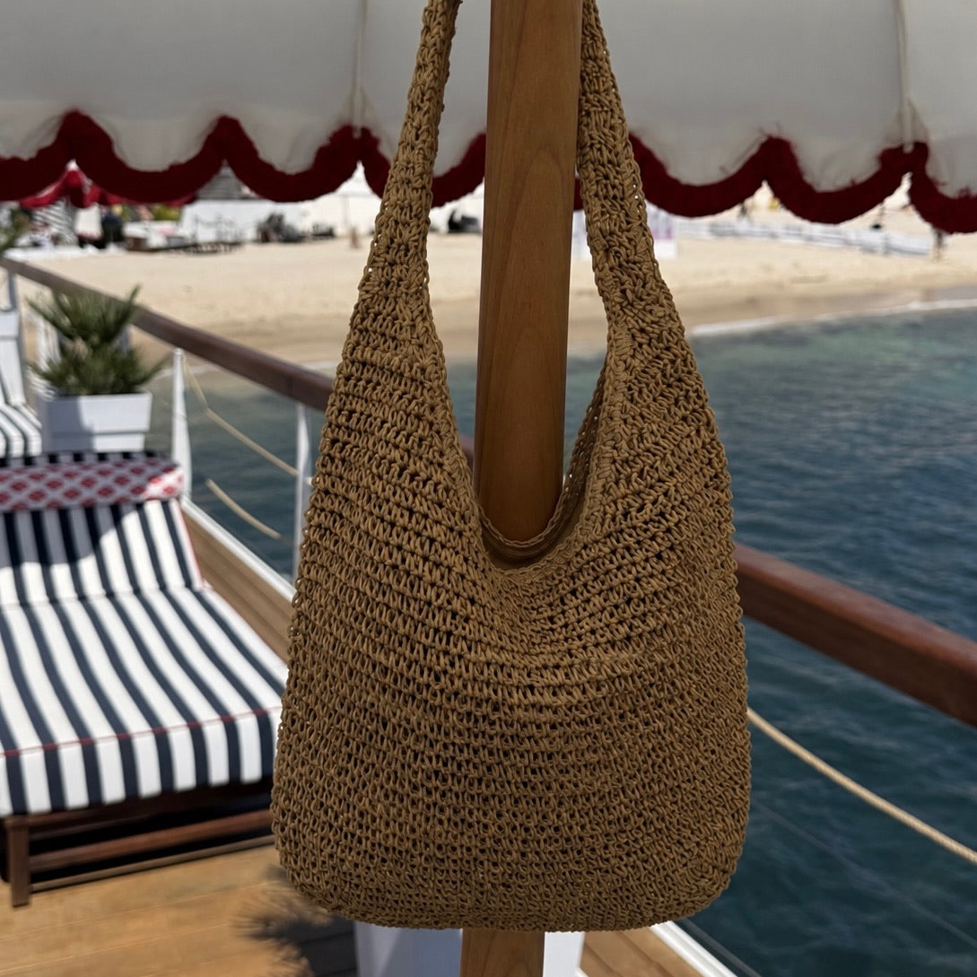 Zante raffia bag - Blush Boutique Essex