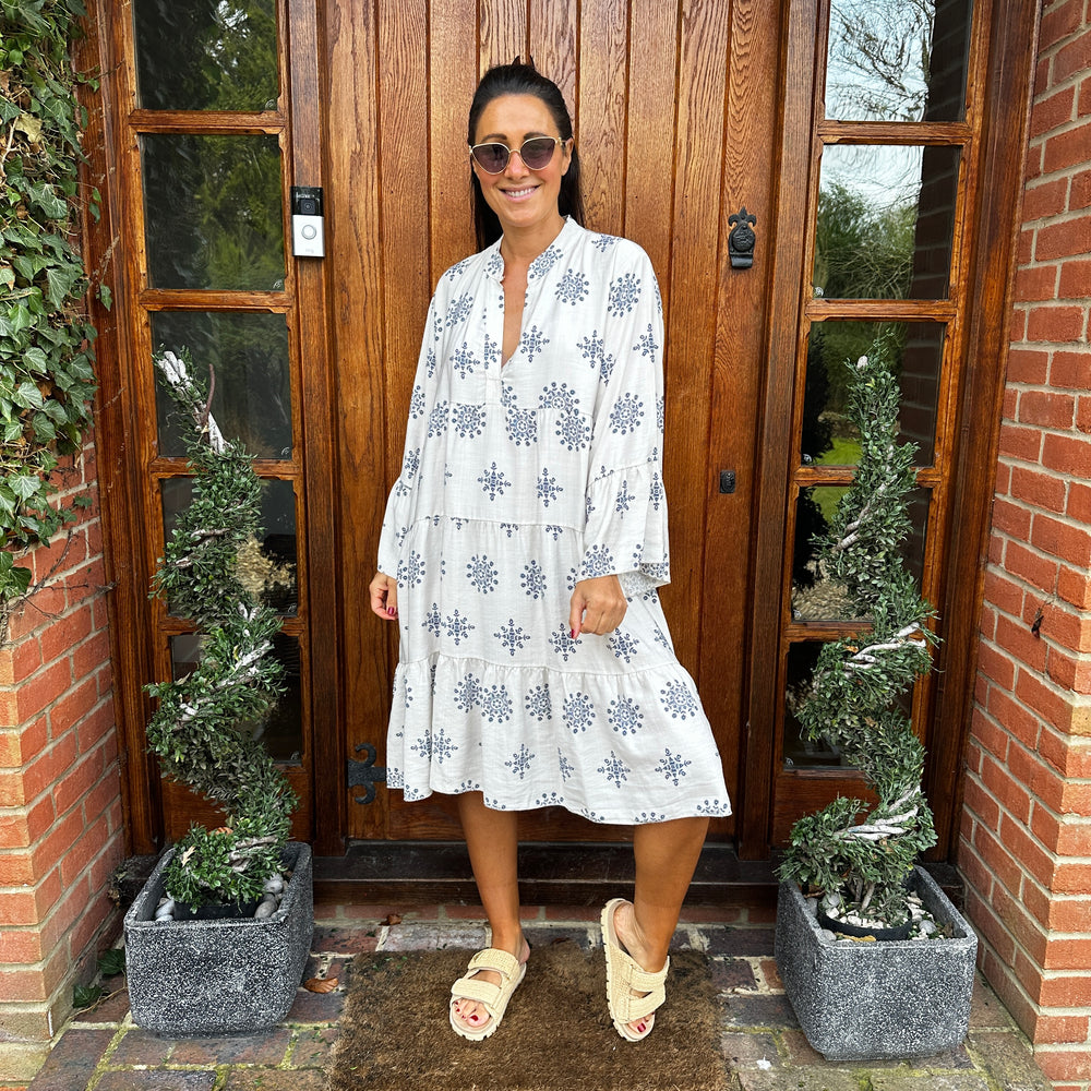 Delilah Swing Dress - Blush Boutique Essex