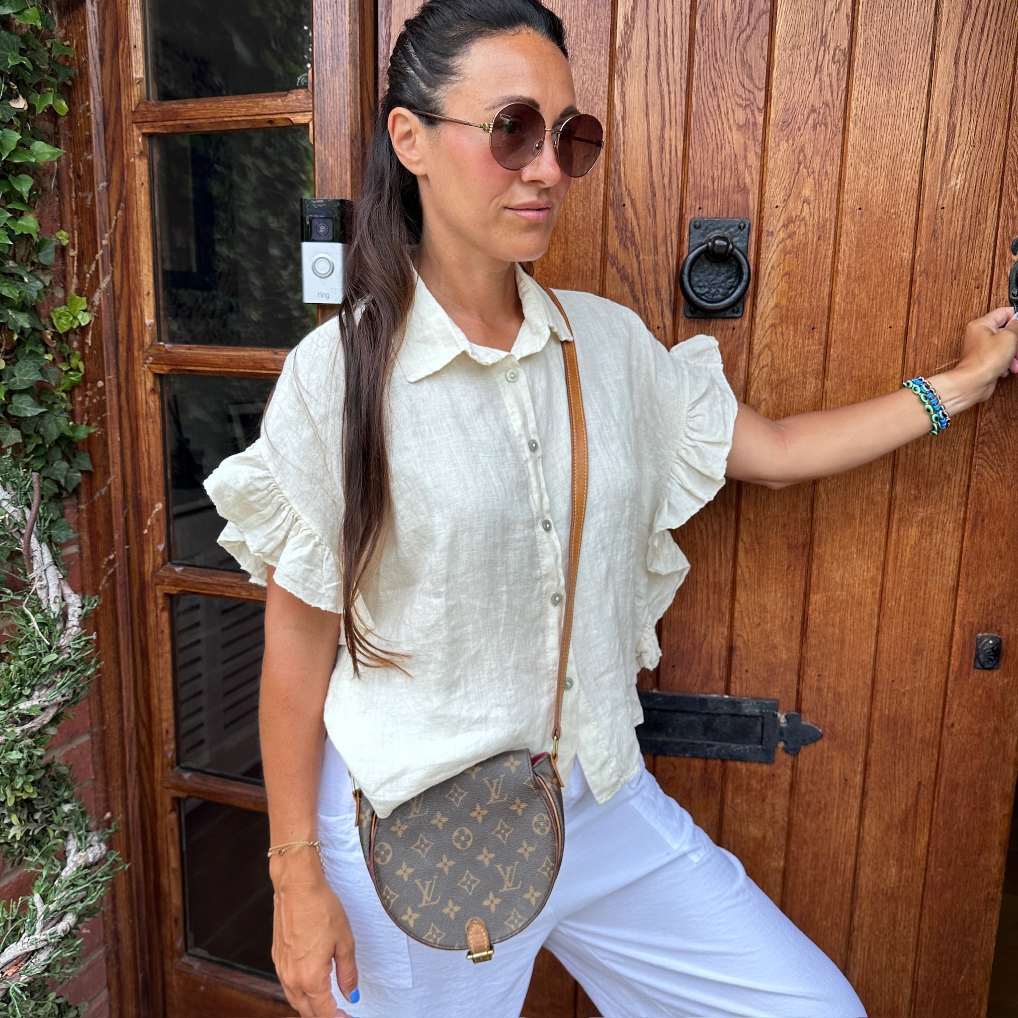 Kayla linen shirt