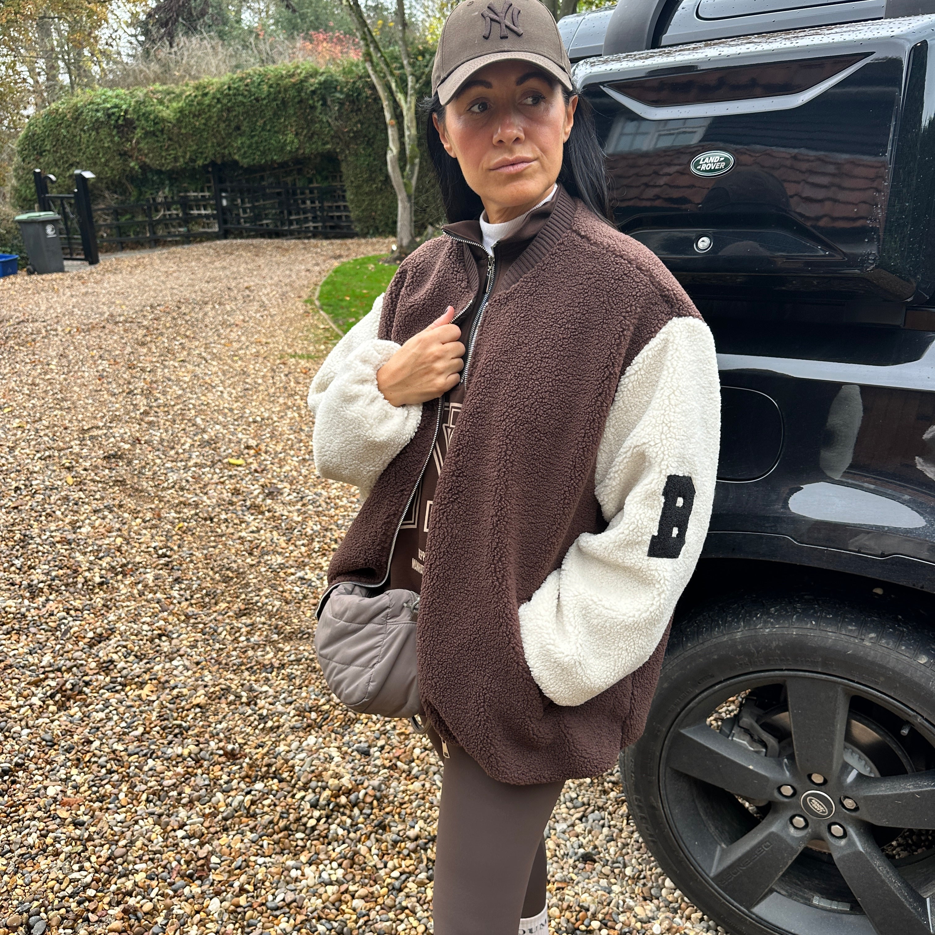 Bailey Boucle Bomber - Blush Boutique Essex