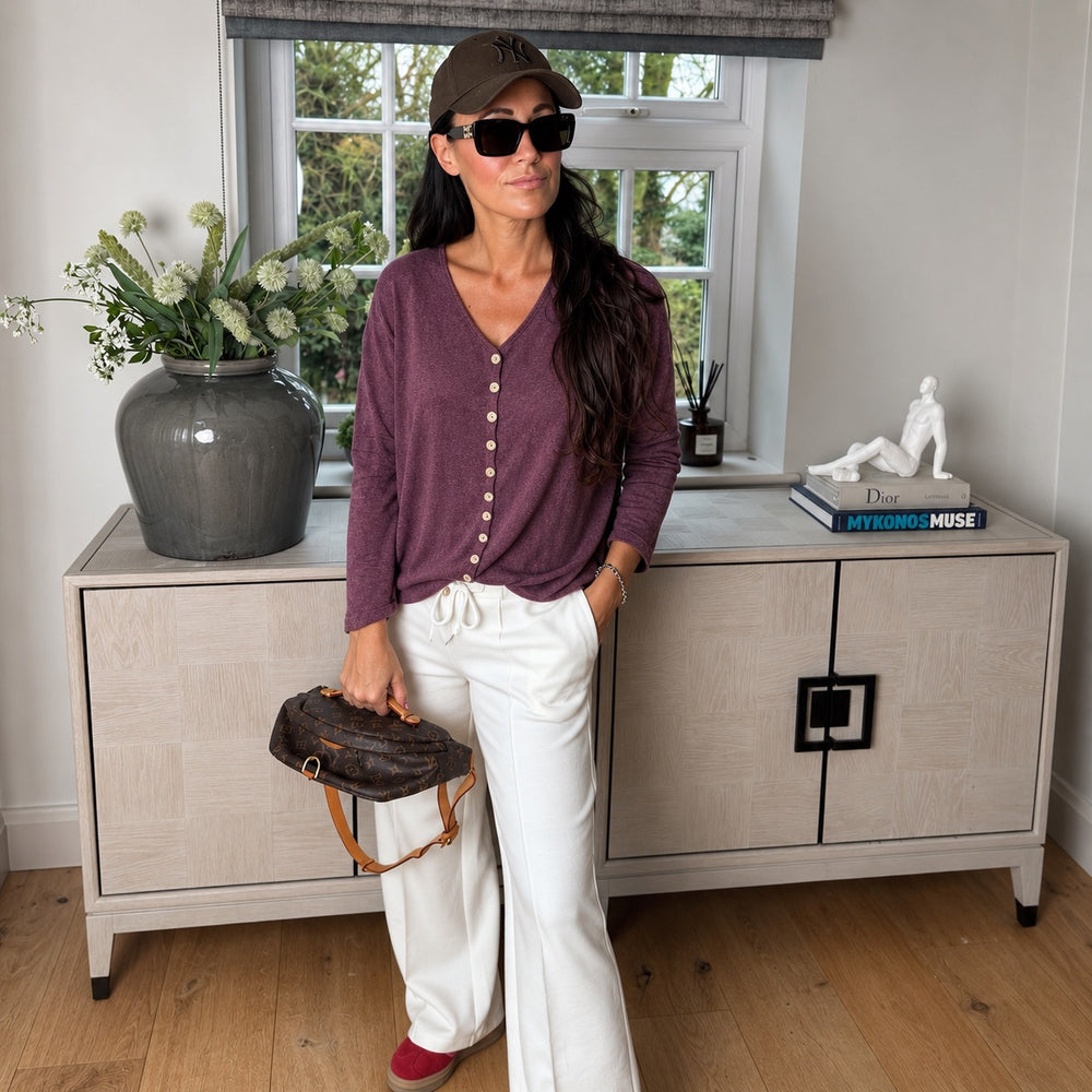 Ash Button Top