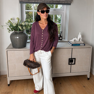 Ash Button Top
