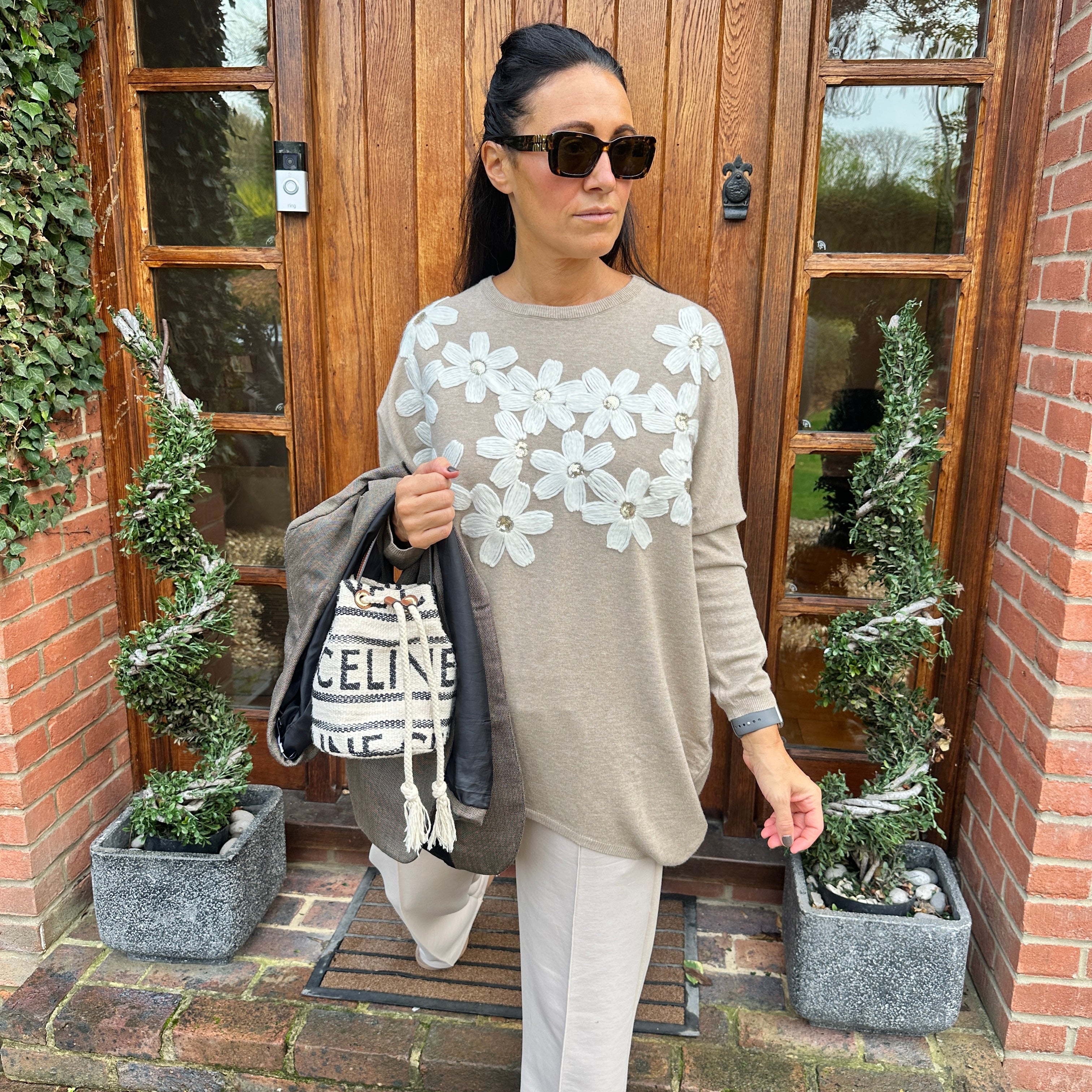 Mina Knit Jumper - Blush Boutique Essex