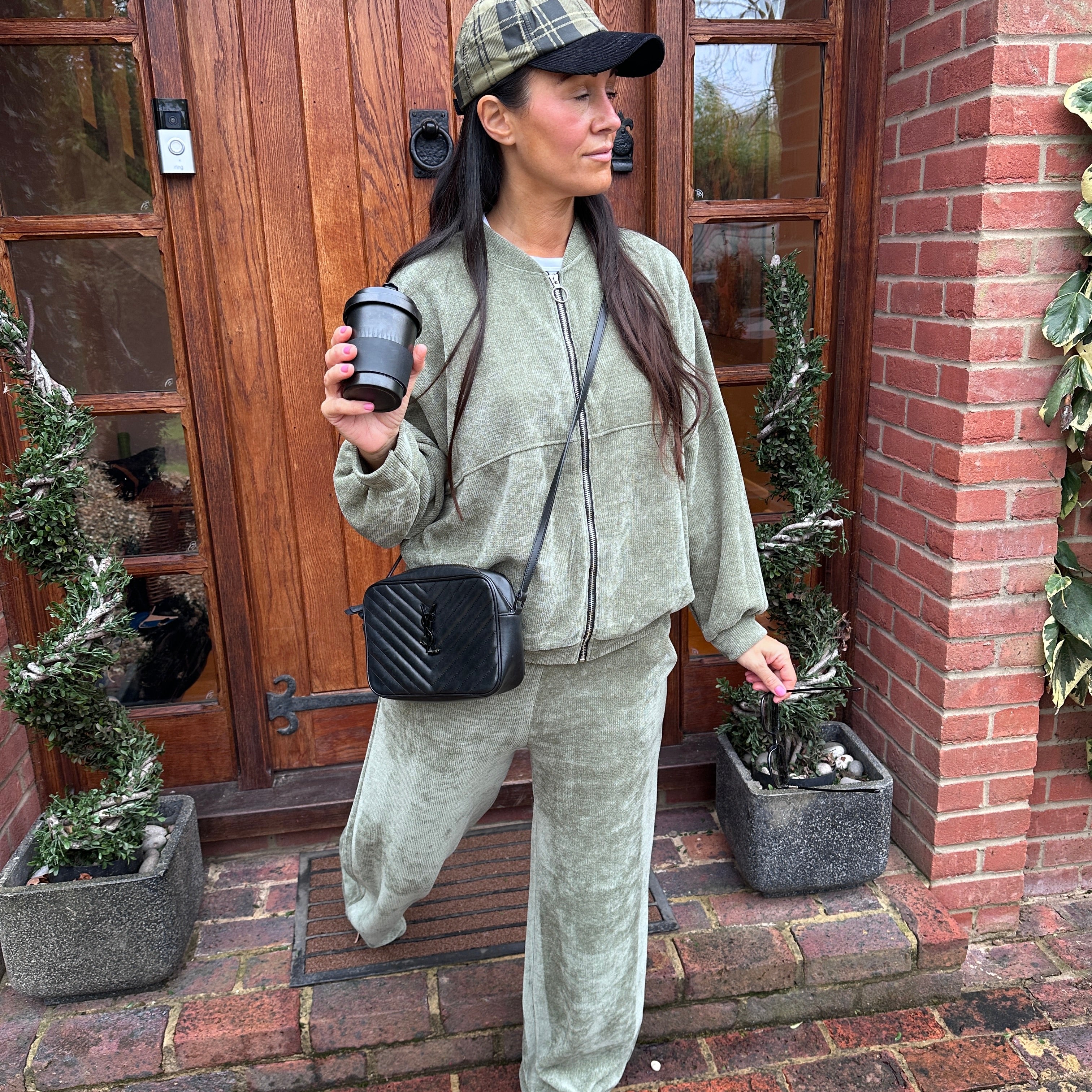 Tia Velour Co Ord - Blush Boutique Essex