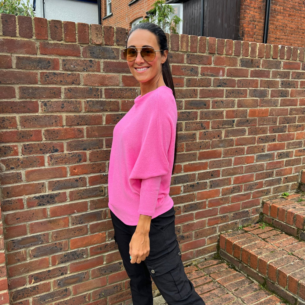 Bree Soft Knit Jumper - Blush Boutique Essex