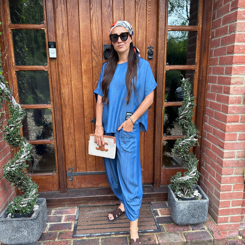 Lola Denim Co Ord - Blush Boutique Essex