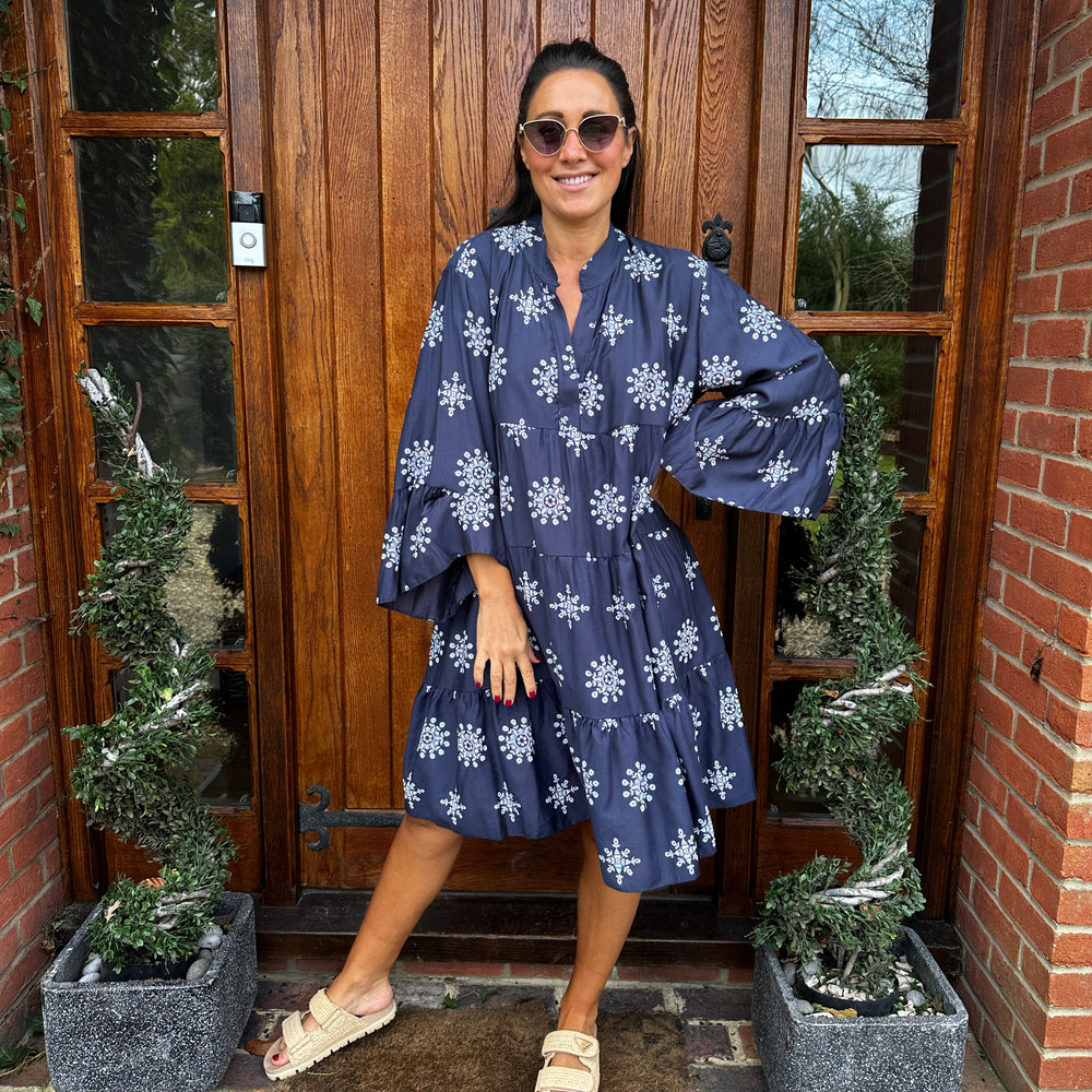 Delilah Swing Dress - Blush Boutique Essex