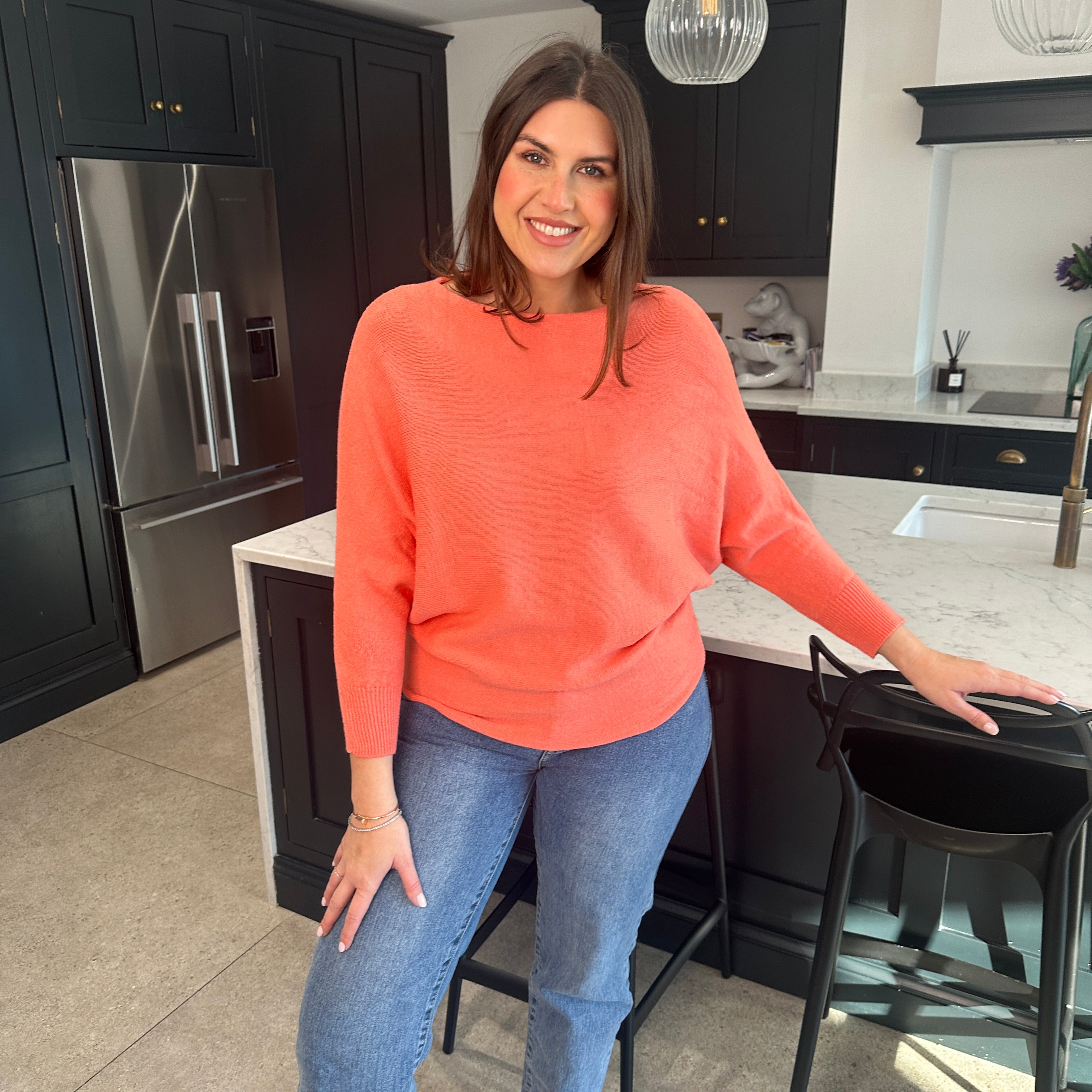 Bree Soft Knit Jumper - Blush Boutique Essex